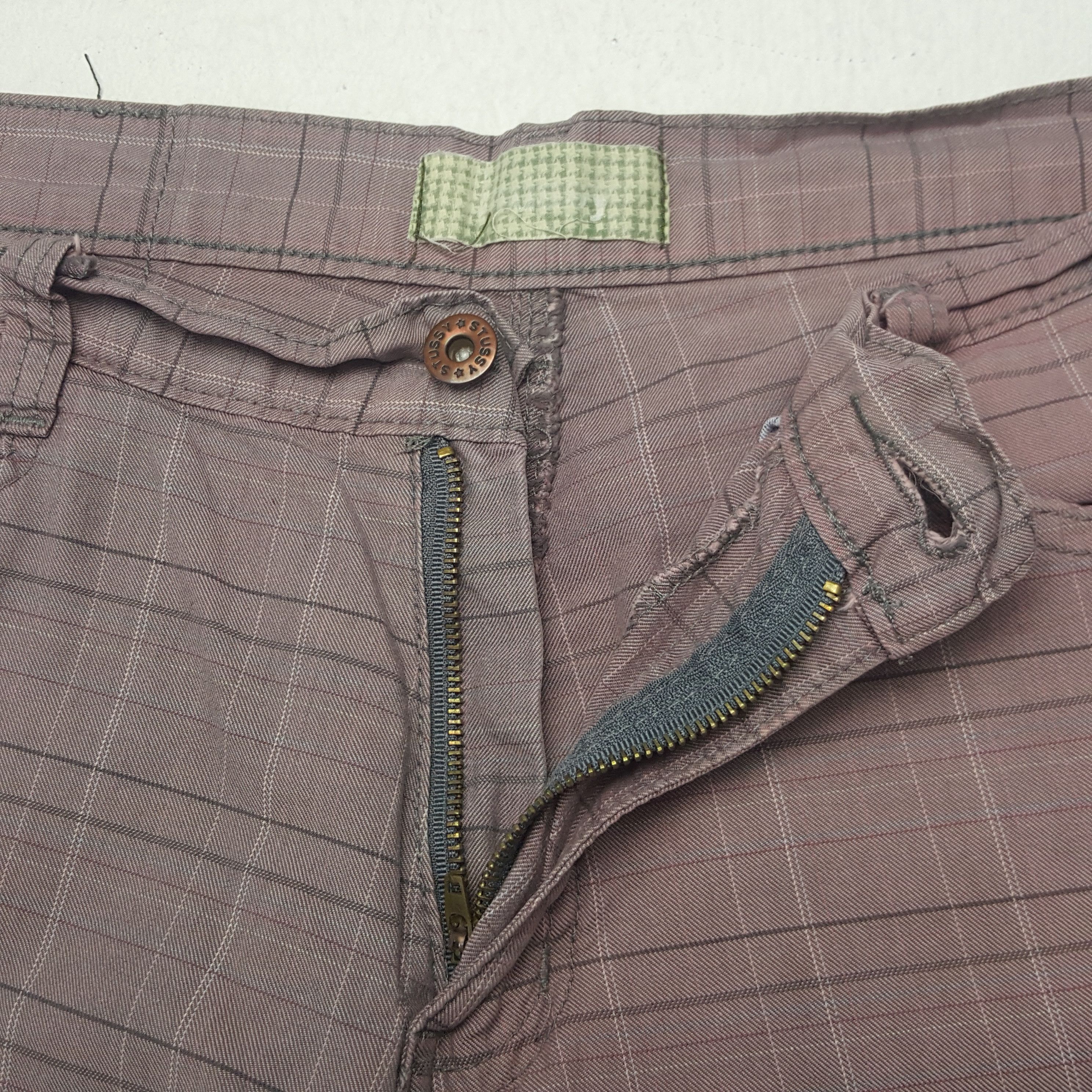 Stussy × Vintage Vintage Stussy Custom Big Logo Shorts Pants Size US 32 / EU 48 - 9 Thumbnail