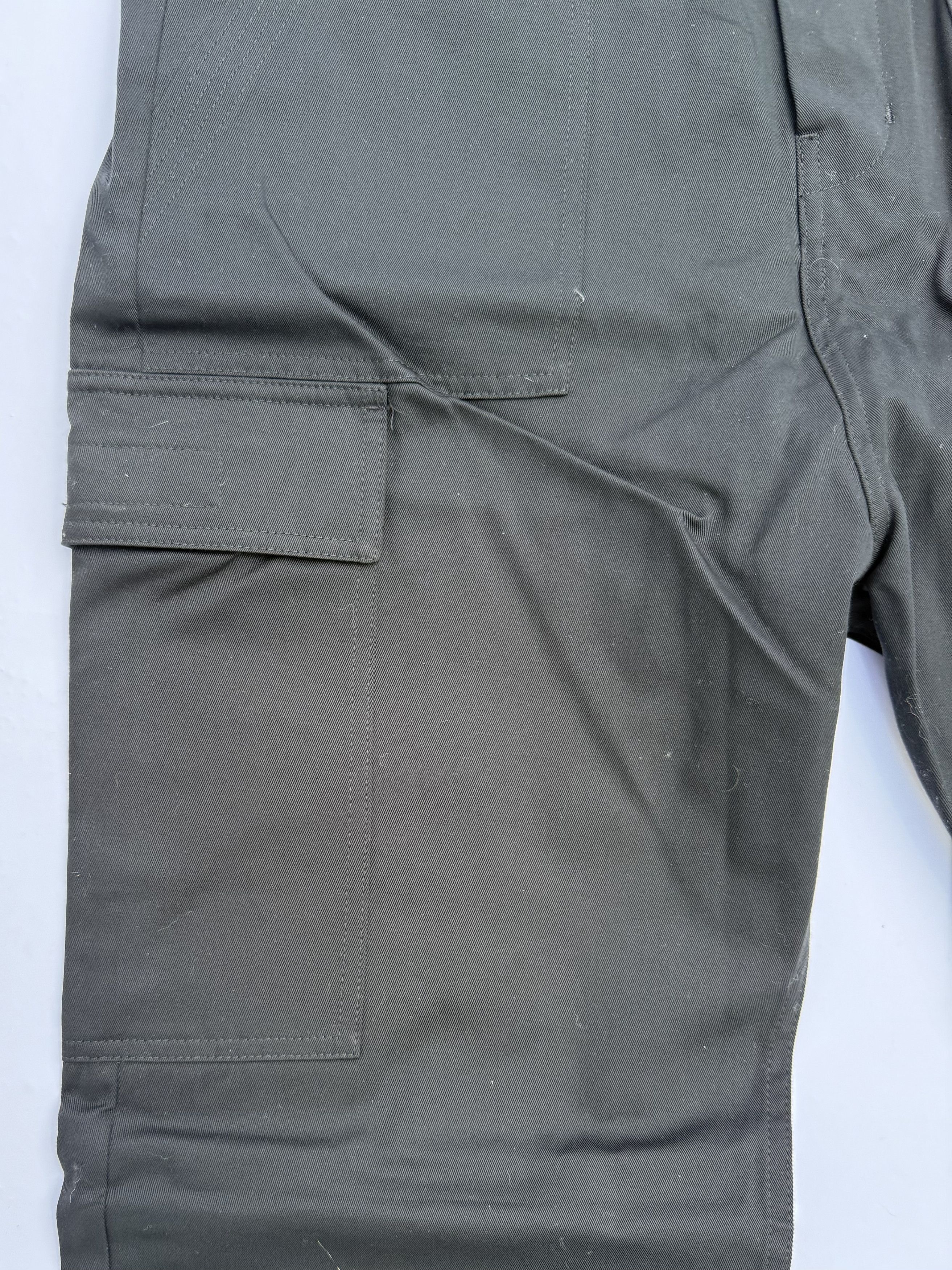 Rick Owens Drkshdw Rick Owens Drkshdw Cargo Trousers Twill Size US 30 / EU 46 - 4 Thumbnail
