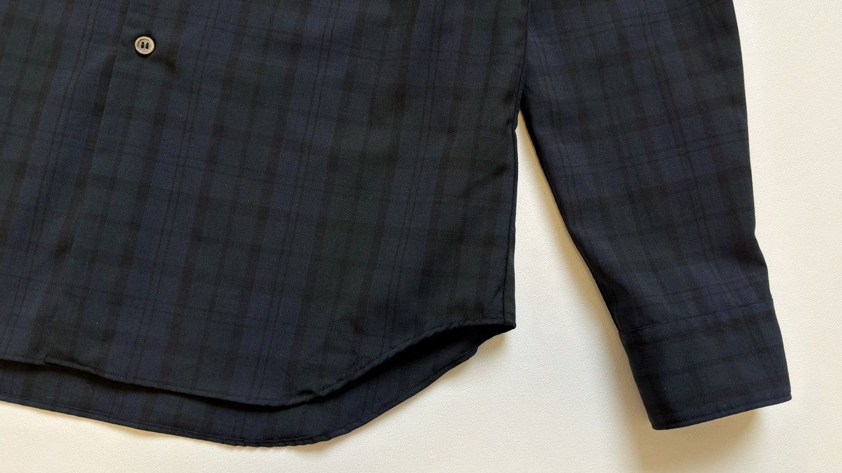 Comme des Garcons A/W 22 Over Dyed Tartan Check Shirt Size US M / EU 48-50 / 2 - 8 Thumbnail