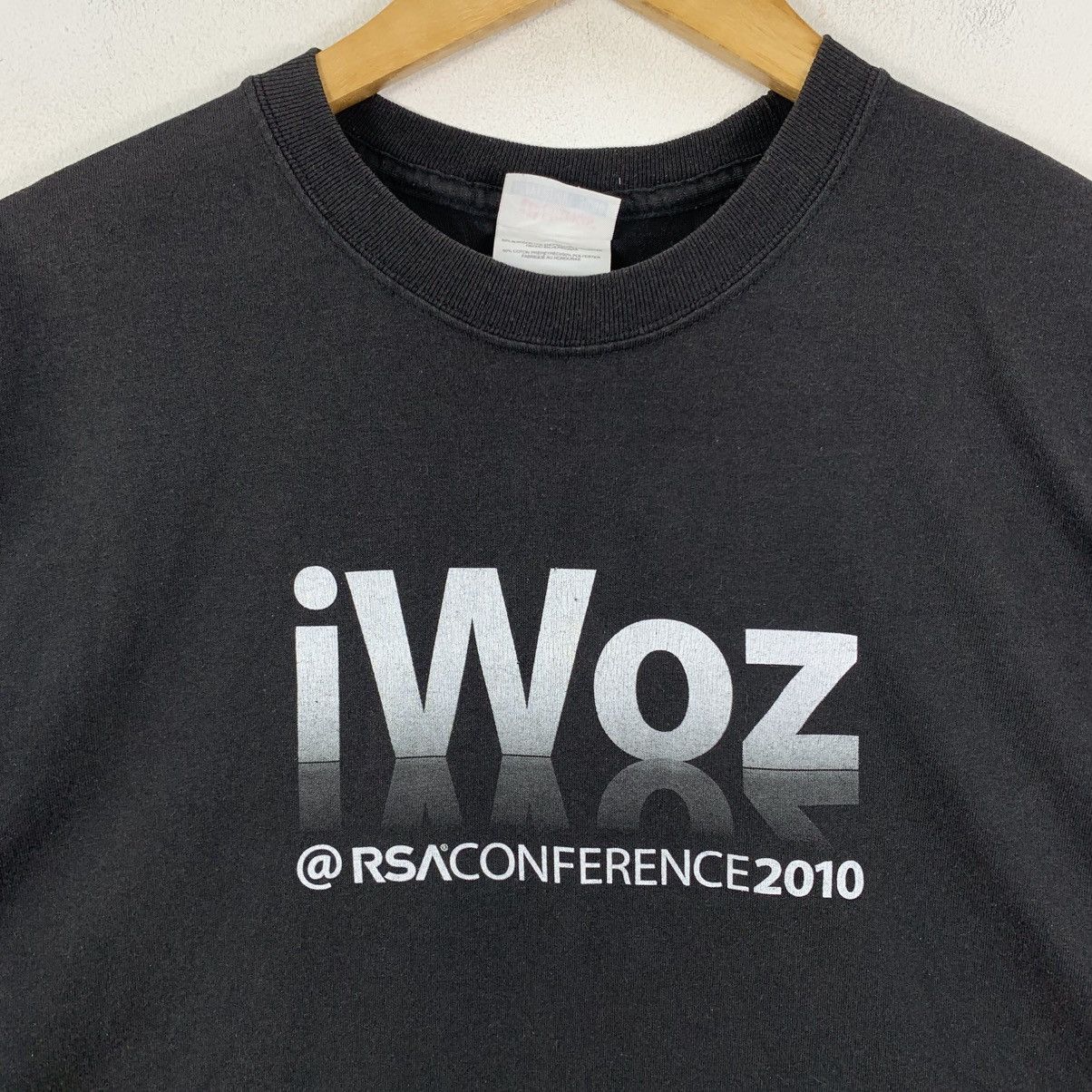 Vintage Vintage IWOZ RSA CONFERENCE Computer Geek To Hanes Tshirt Size US L / EU 52-54 / 3 - 4 Thumbnail