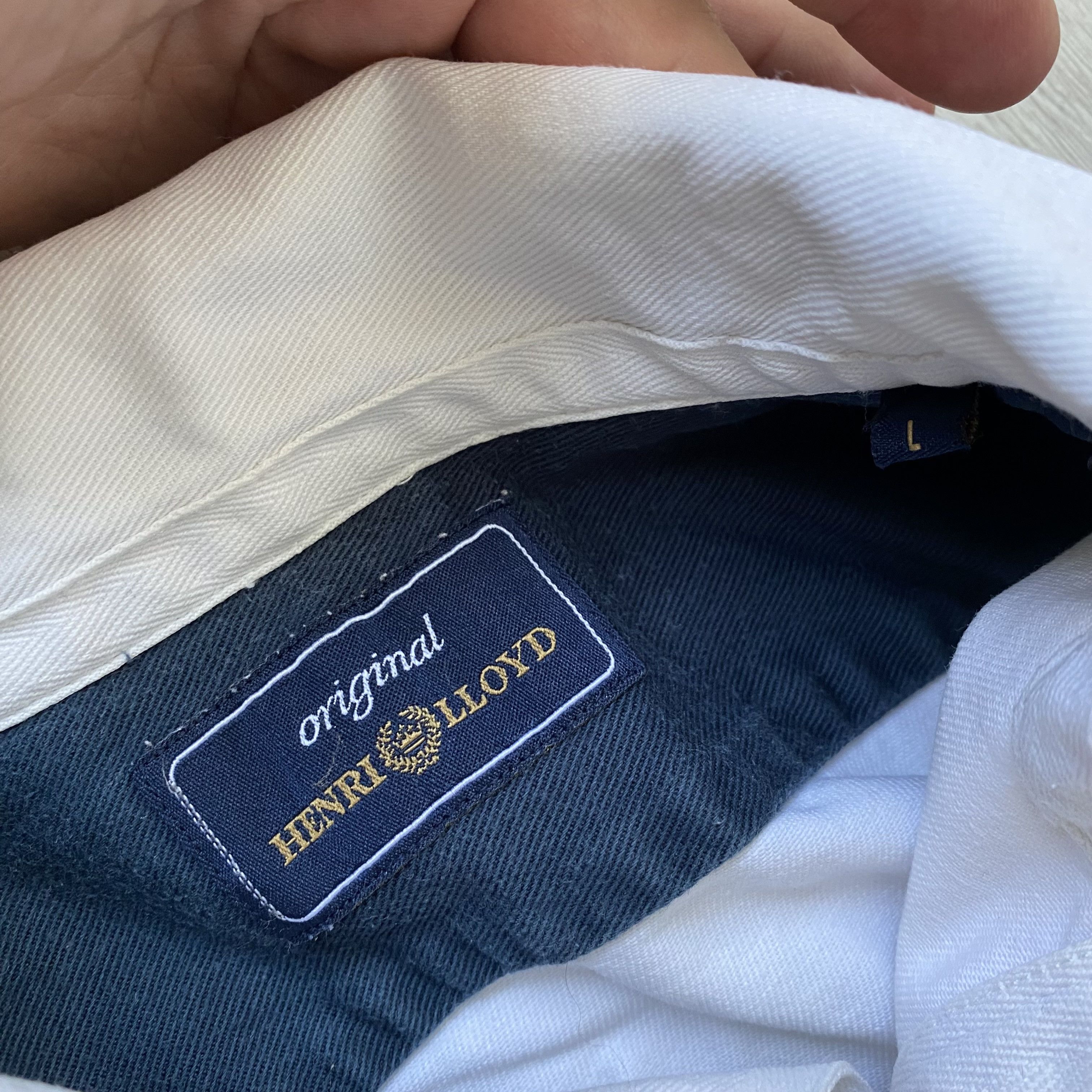 Henri Lloyd 🛥️ Vintage 90s Henri Lloyd Yachting Heavy Regby polo shirt Size US L / EU 52-54 / 3 - 6 Thumbnail