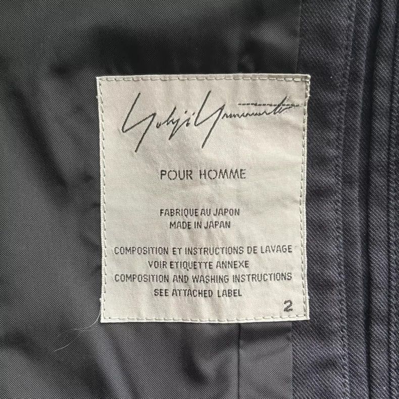 Yohji Yamamoto Yohji Yamamoto 12aw Gold Button Knight Badge Double Coat 25 Size US M / EU 48-50 / 2 - 7 Thumbnail