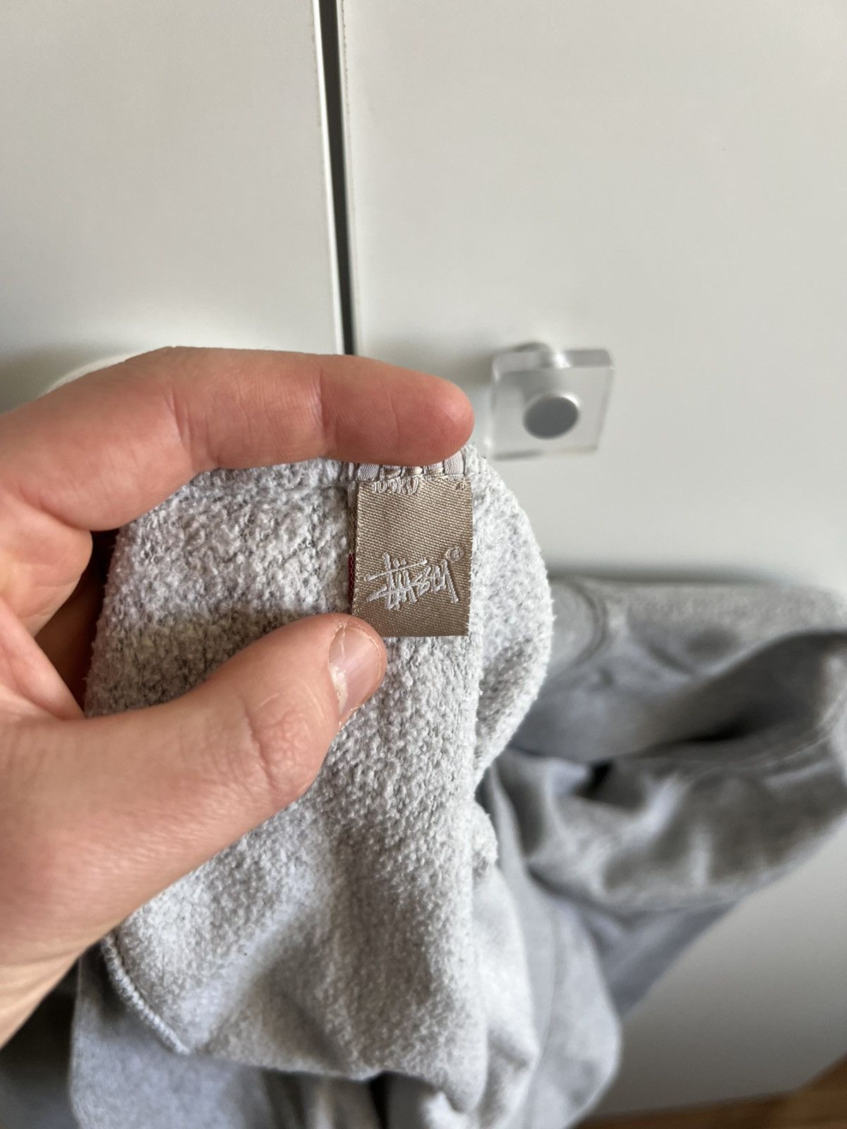 Stussy Stussy grey cotton s-logo sweatshirt Size US M / EU 48-50 / 2 - 6 Thumbnail