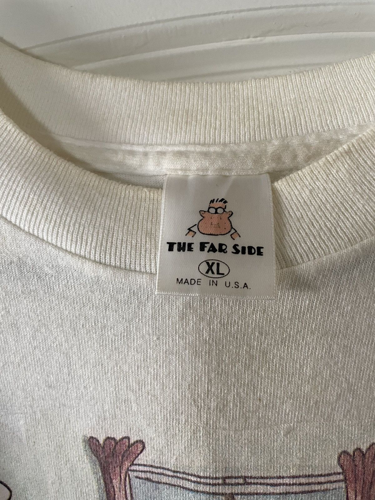 Vintage The far side tee 1992 Size US XL / EU 56 / 4 - 4 Thumbnail