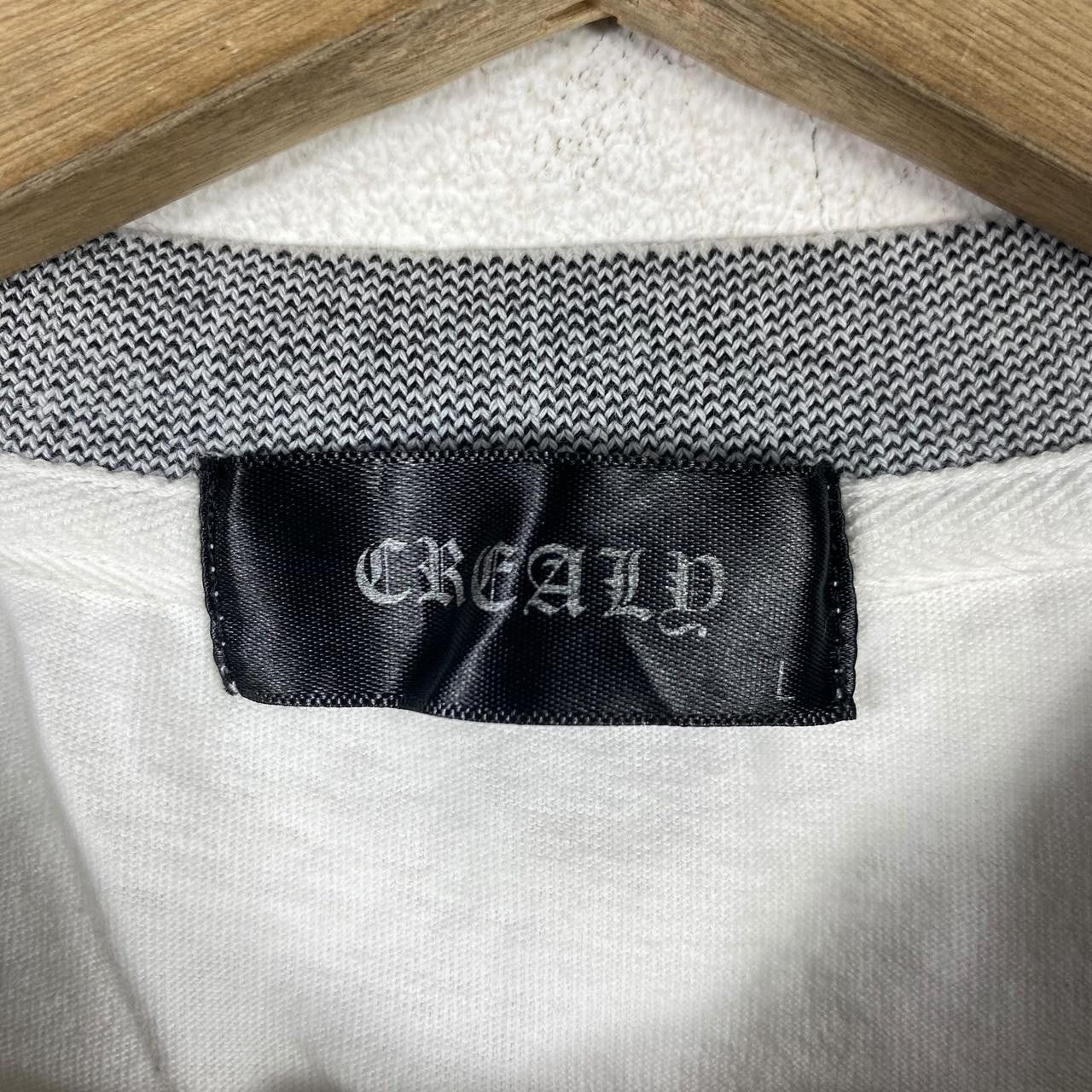 Other CREALY JAPAN Old English Text Logo Tee Shirt Top Hip Hop Rap Size US L / EU 52-54 / 3 - 6 Thumbnail