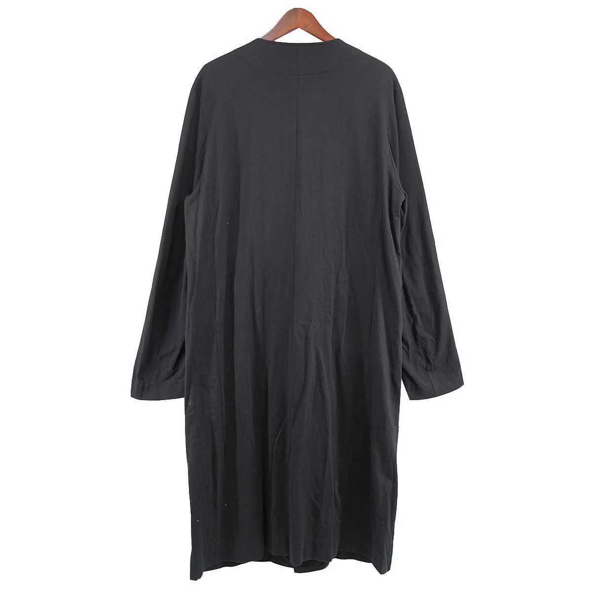 Yohji Yamamoto Ground Y Yohji Yamamoto Collarless Long Jacket Size US L / EU 52-54 / 3 - 2 Thumbnail
