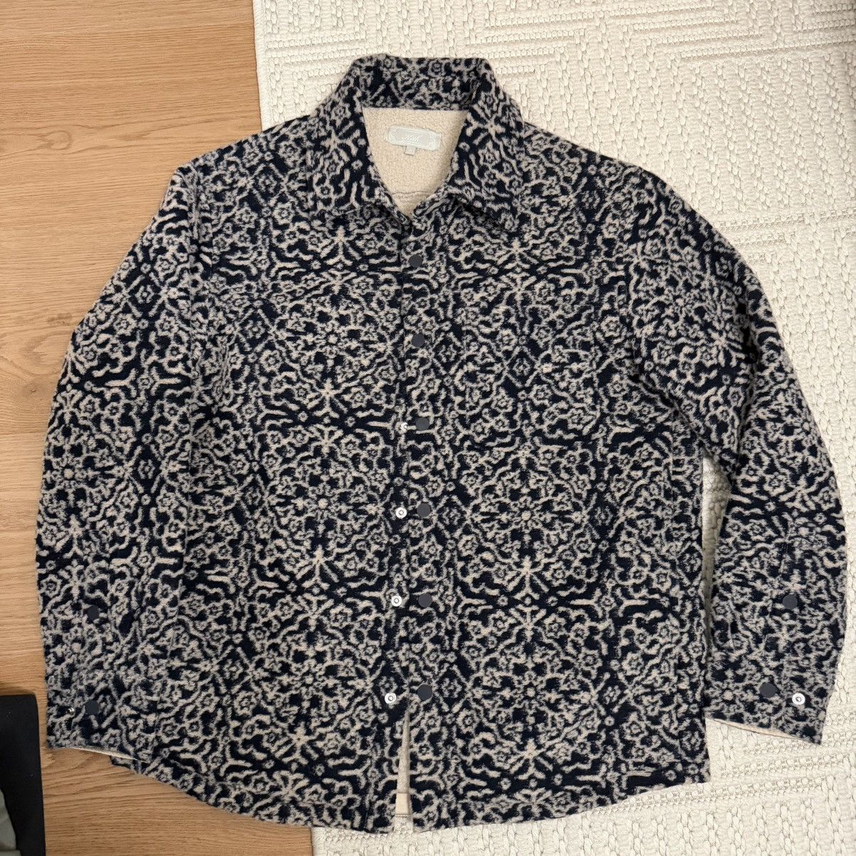 Kith KITH Palmoma Tile Jacquard Sheridan Jacket FW2024 Nocturnal Size US M / EU 48-50 / 2 - 1 Thumbnail