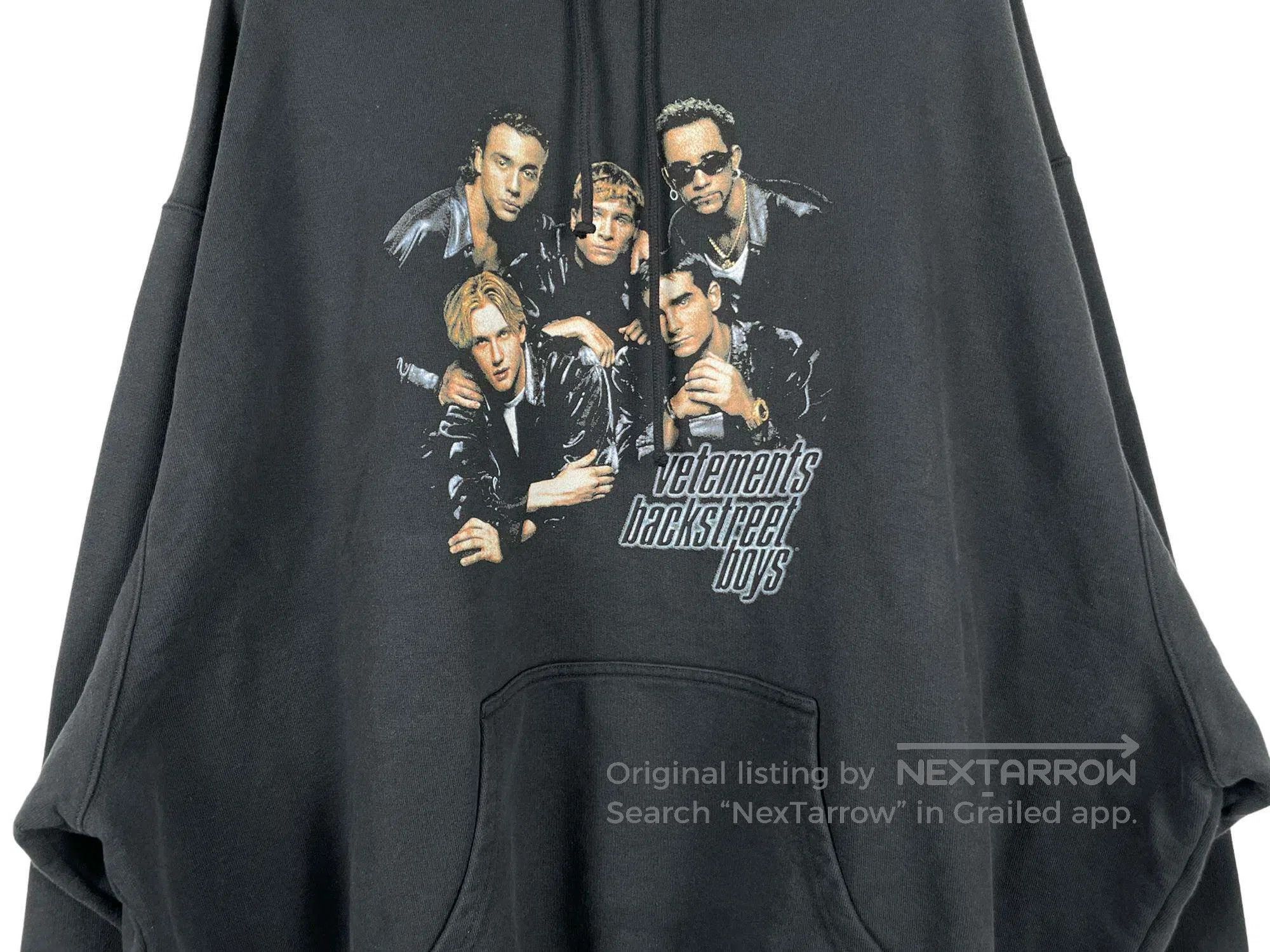 Vetements VETEMENTS Backstreet Boys Band Hoodie Size US L / EU 52-54 / 3 - 4 Thumbnail