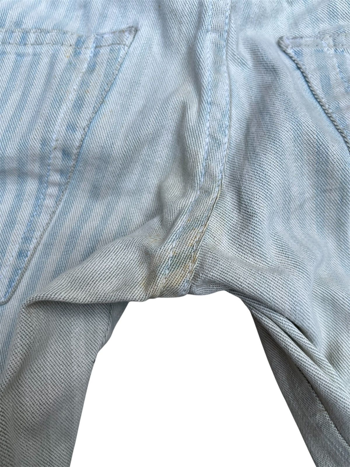 Diesel DIESEL Striped Flare Jeans Y2K Aesthetic W26 Size 26" / US 2 / IT 38 - 13 Thumbnail