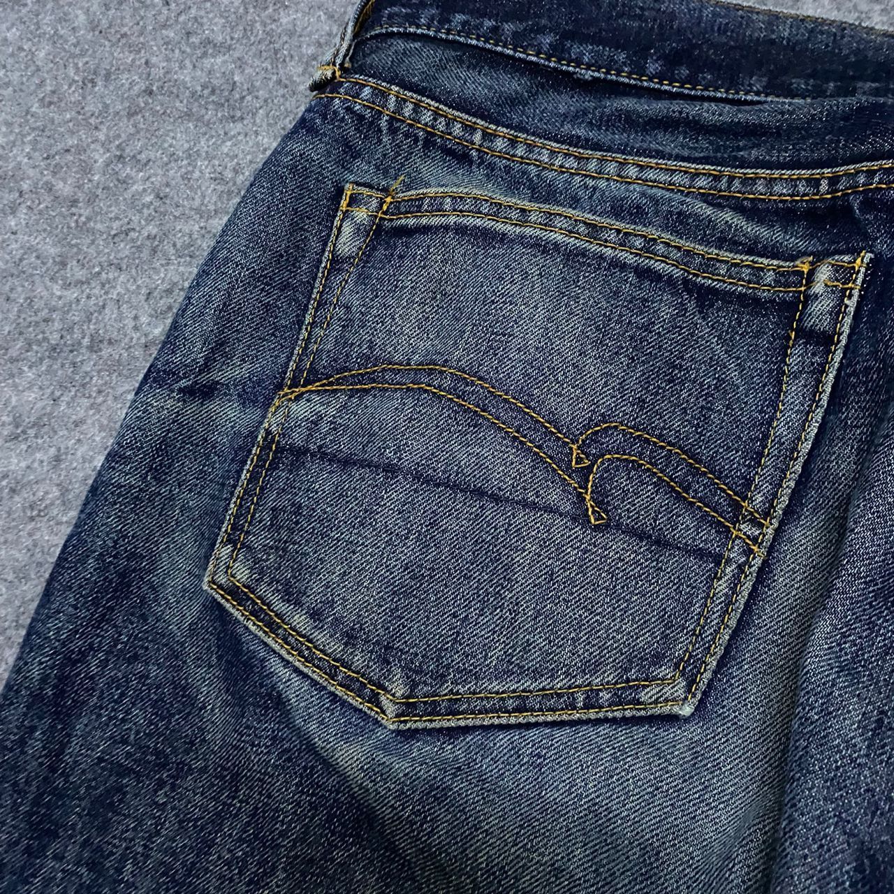 Japanese Brand 💥Rare💥Vintage Studio D Artisan Selvedge Distressed Denim Size US 33 - 15 Thumbnail
