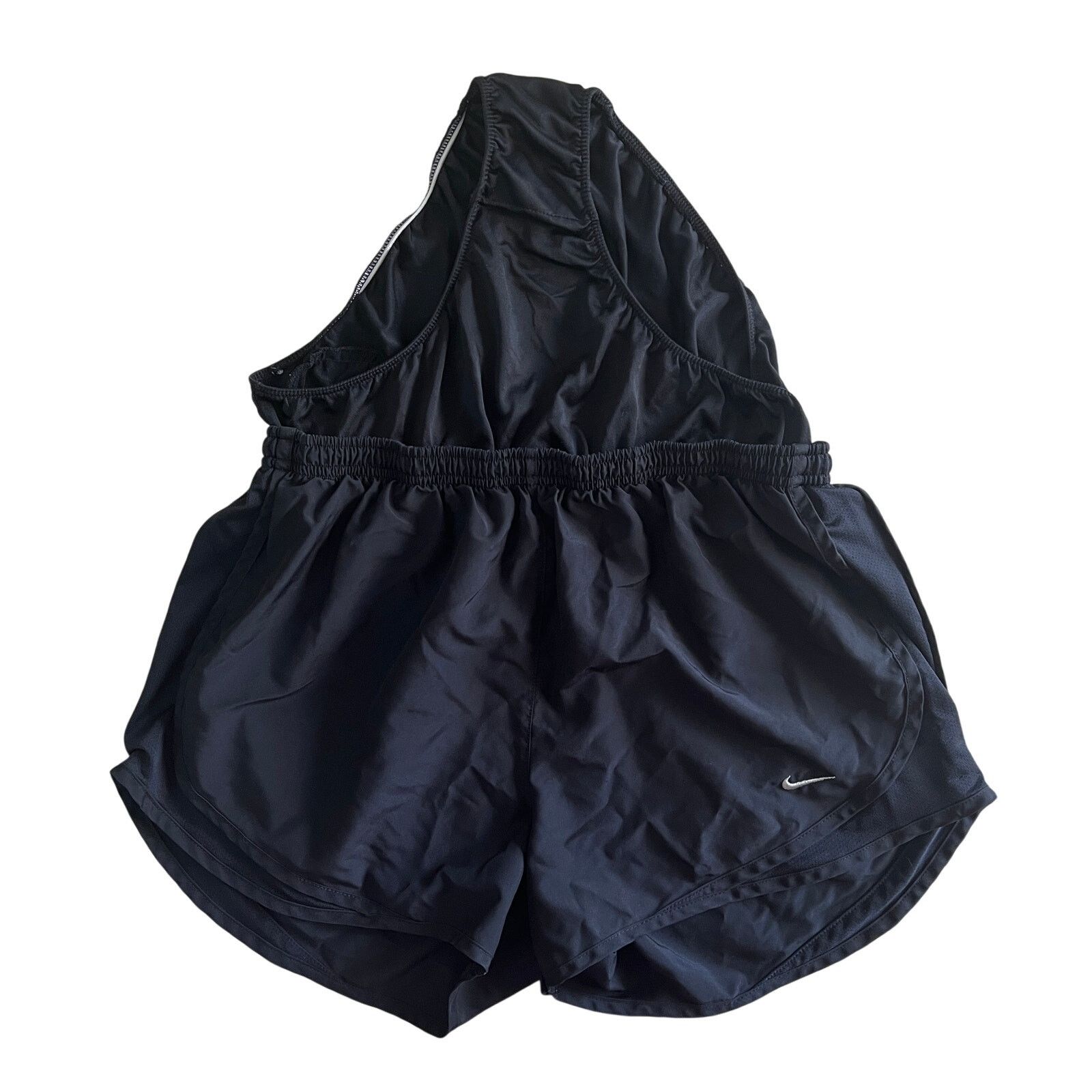 Nike Nike Dri-FIT Black Running Shorts Built-In Brief Women’s M Size 27" / US 4 / IT 40 - 3 Thumbnail