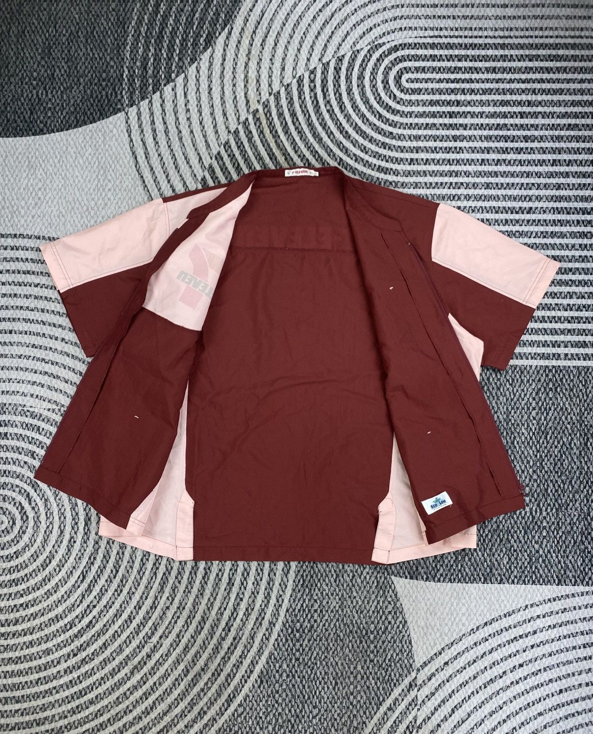 Japanese Brand Vtg 7 Eleven Block Color Workwear Zipper Jacket Size US XXL / EU 58 / 5 - 6 Thumbnail
