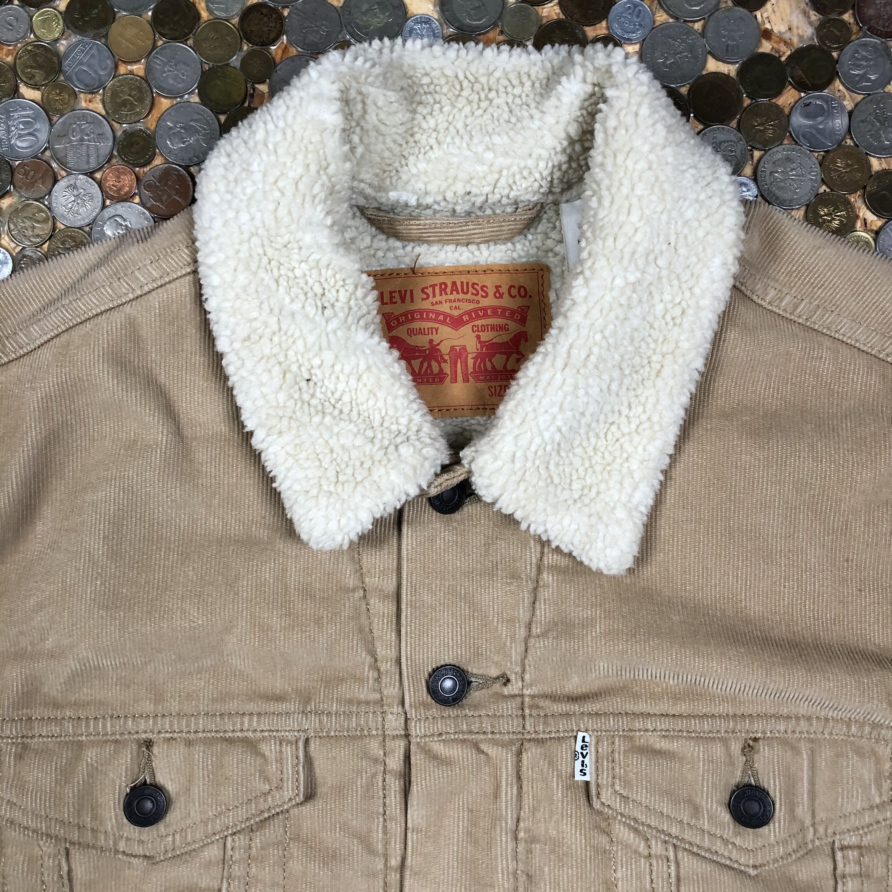 Levi's Levi's vintage buttons up jacket with collar 90s Size US L / EU 52-54 / 3 - 2 Thumbnail