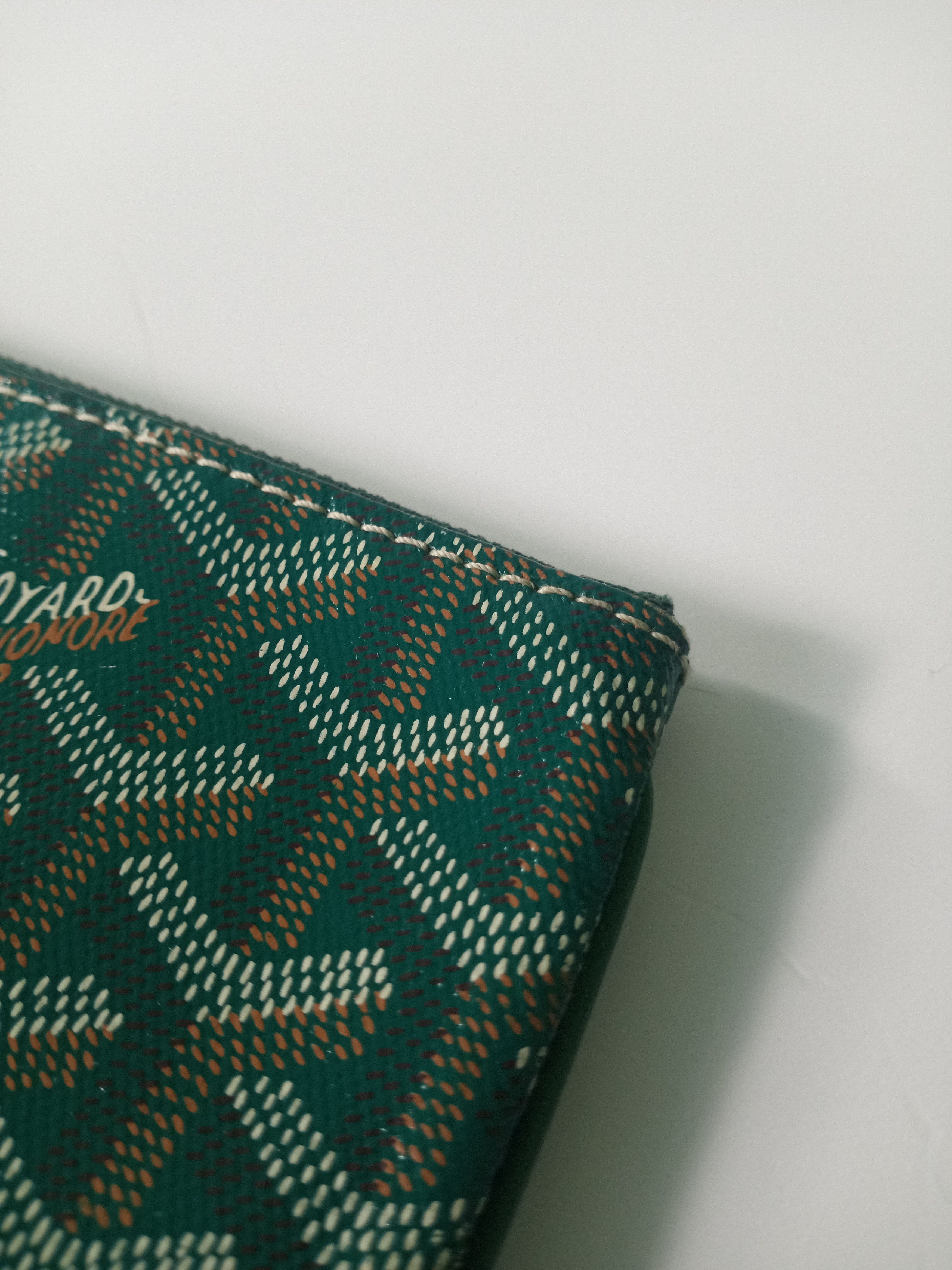 Goyard Goyard Senat Pouch Pochette MM Clutch Bag Green - 2020 Model Size ONE SIZE - 11 Thumbnail