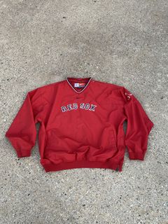 Vintage Nike Team Boston Red Sox MLB Windbreaker Jacket Center Swoosh Size  XL