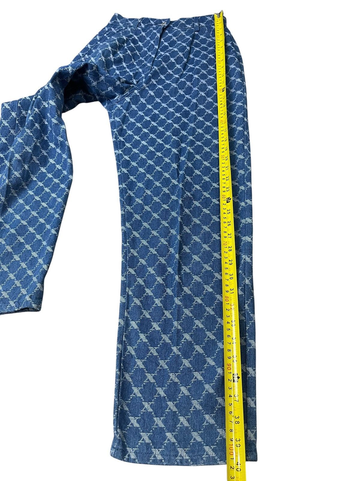 Japanese Brand Vintage Libby Rose Jeans Full Print Streetwear Size 25" / US 0 / IT 36 - 7 Thumbnail