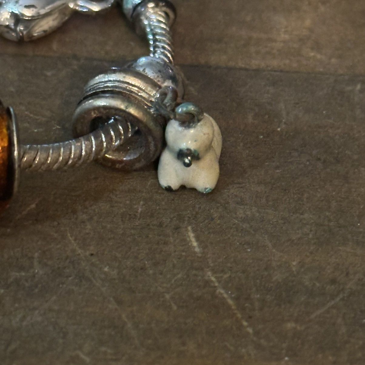 Other Silver tone dog theme sliding charm bracelet Size ONE SIZE - 4 Thumbnail