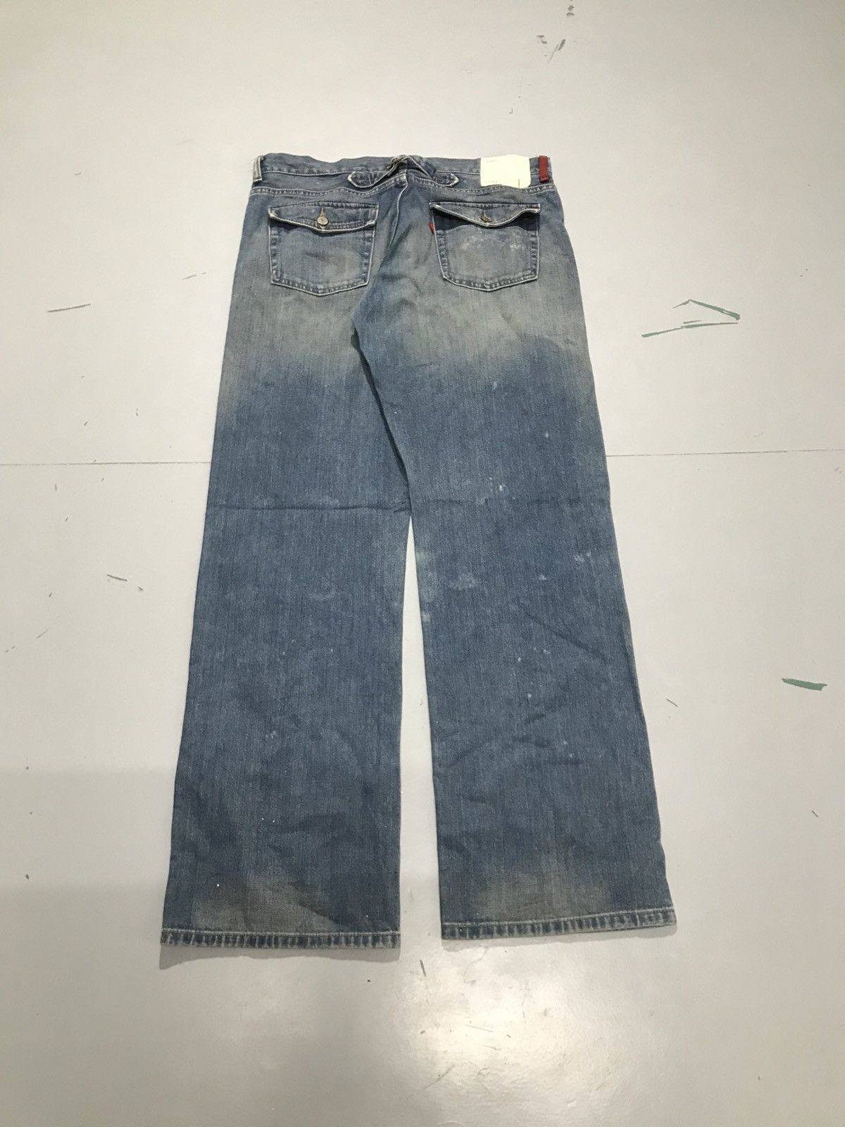 Levi's Vintage Levi’s clint buckle belt denim Size US 36 / EU 52 - 2 Thumbnail