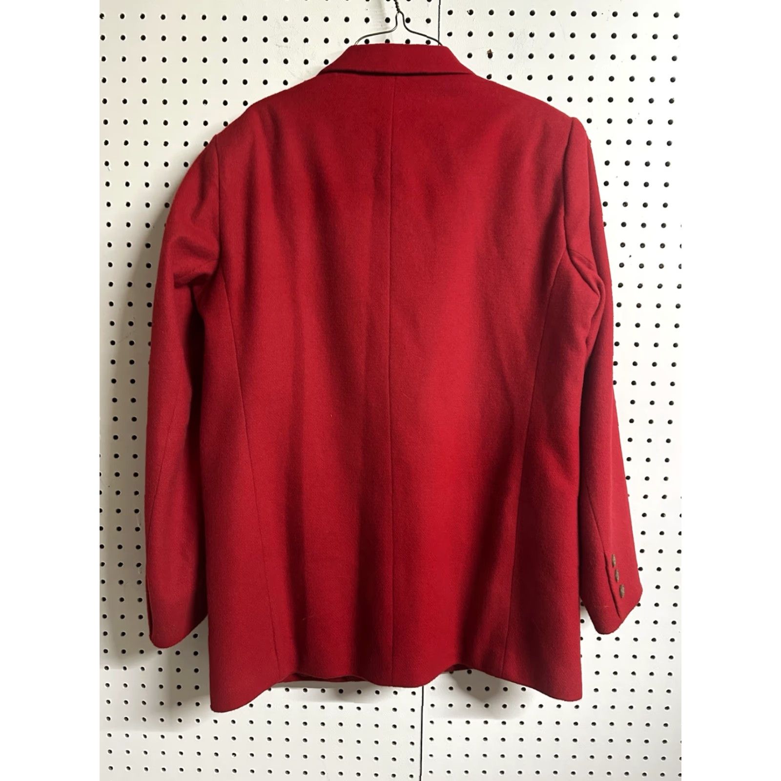 Eddie Bauer VINTAGE Eddie Bauer Blazer Womens Medium Red Wool Blend Jacket Size M / US 6-8 / IT 42-44 - 2 Thumbnail