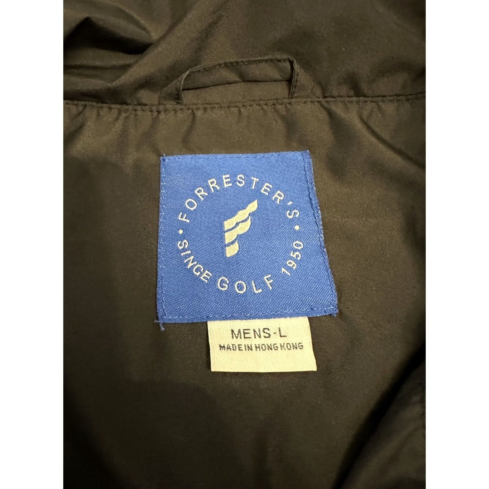 Champion VINTAGE Forrester Golf President’s Cup Champion Windbreaker Jacket Large 90s 80s Black Mens Size US L / EU 52-54 / 3 - 4 Thumbnail