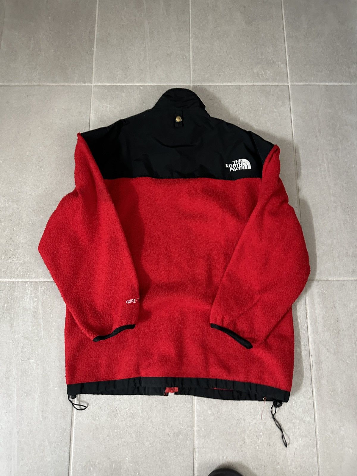 The North Face × Vintage The North Face Red Fleece GORE-TEX Jacket Size US L / EU 52-54 / 3 - 3 Thumbnail