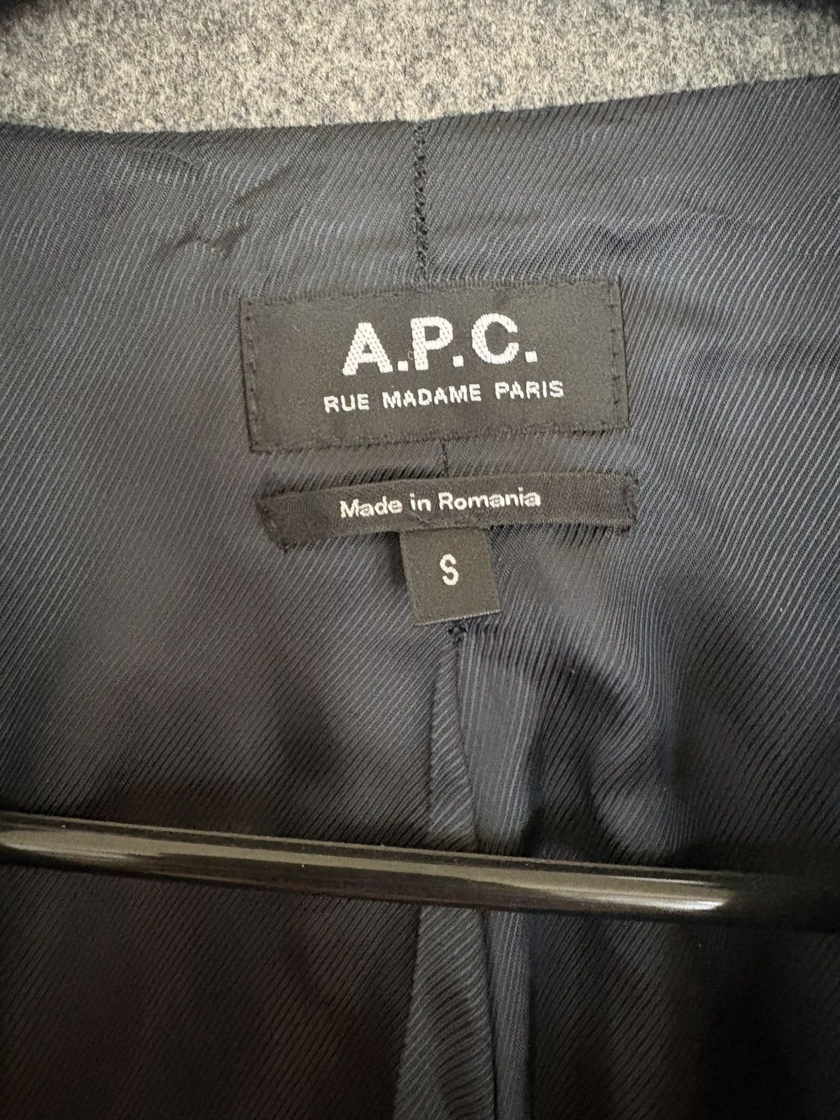 A.P.C. Small APC Wool Visconti Overcoat Size US S / EU 44-46 / 1 - 2 Thumbnail