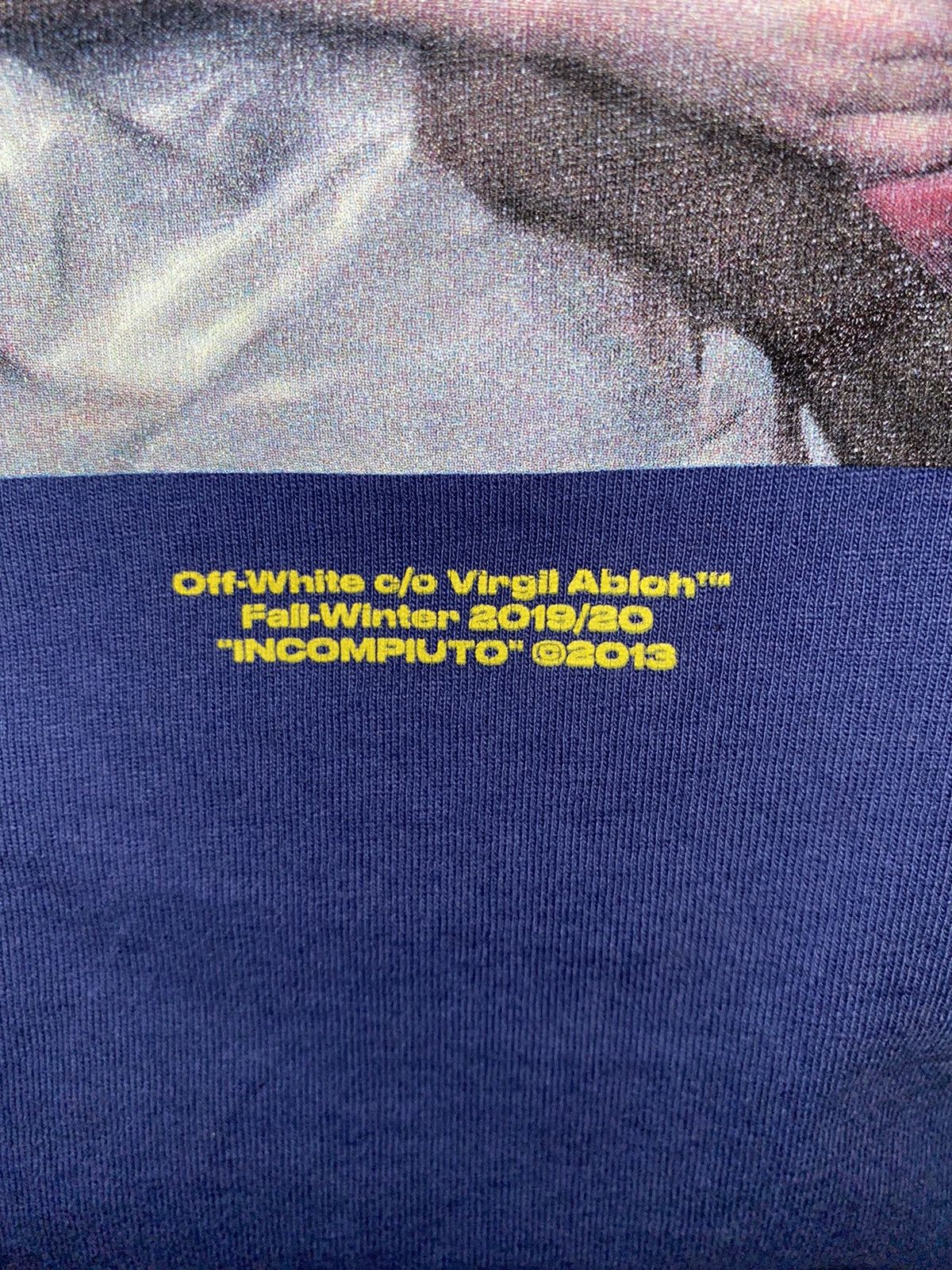 Off-White Off-White Incompiuto T-shirt FW 19/20 Size US XS / EU 42 / 0 - 5 Thumbnail