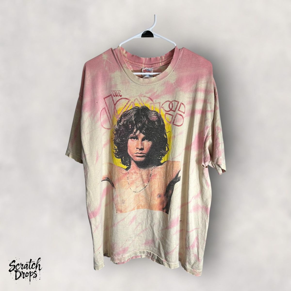 Band Tees × Grailed × Hanes VTG 90s The Doors Jim Morrison Tee + Provenance (XL) Size US XL / EU 56 / 4 - 2 Thumbnail