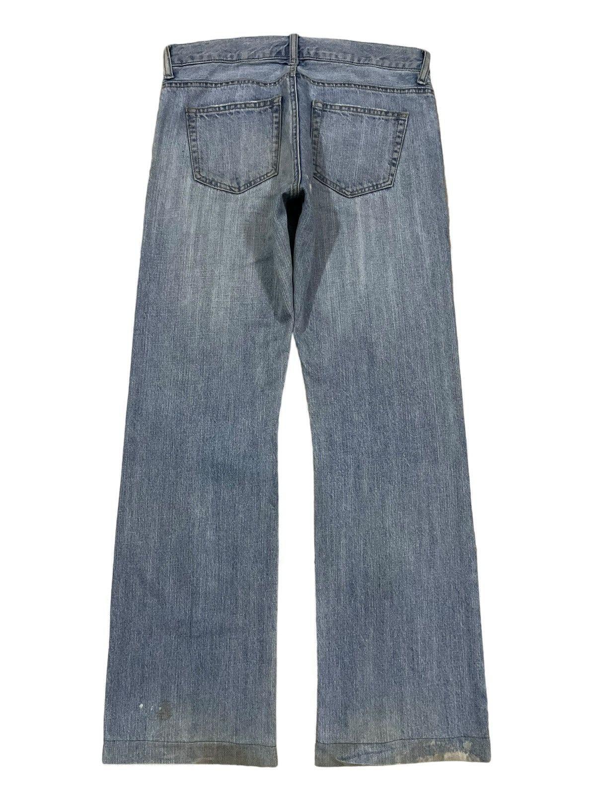 Cartoon Network Y2K Denim Cookie Monster Embroidery Distressed Rappers Jeans Size US 32 / EU 48 - 9 Thumbnail