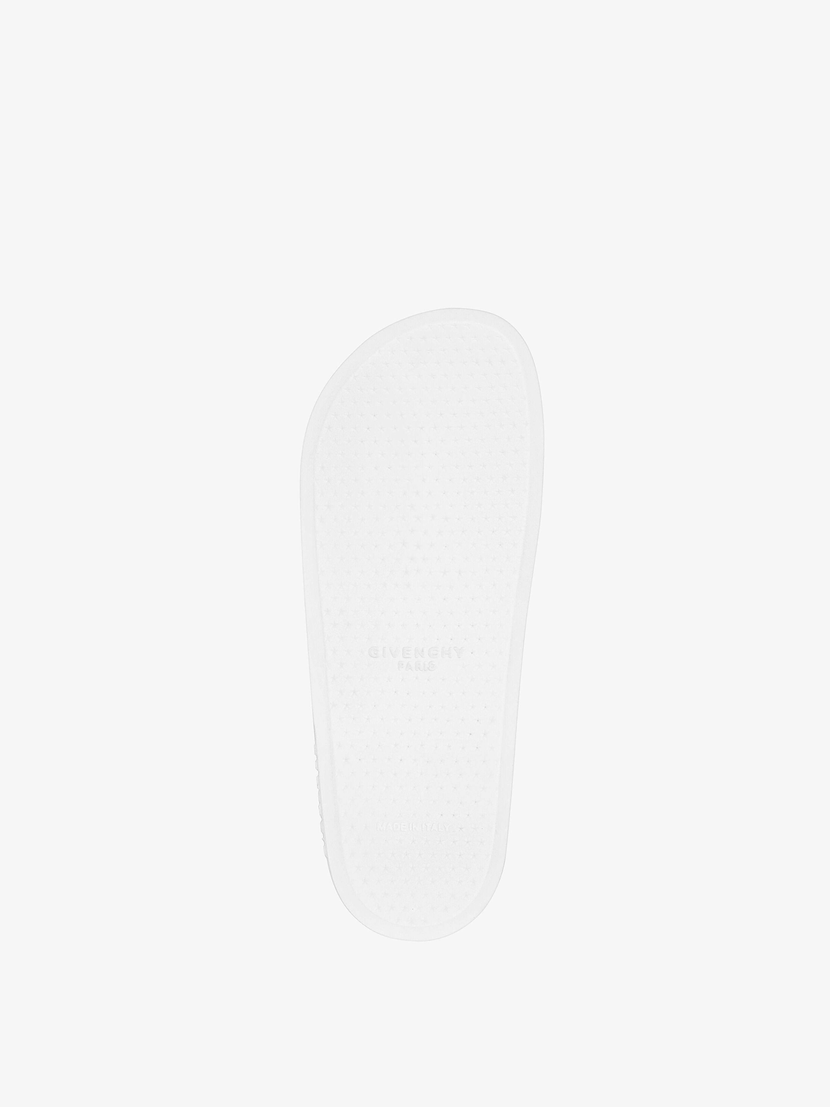 Givenchy o1srvl11e1024 Slide Flat Sandals in White/Blue Size US 10 / EU 43 - 3 Thumbnail