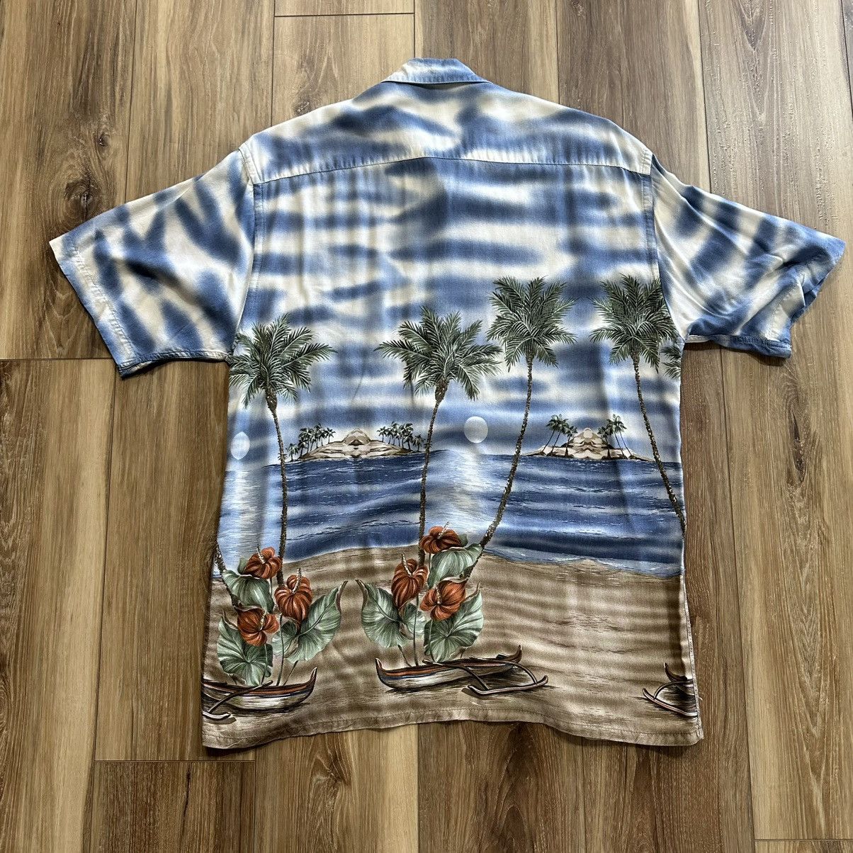 Pierre Cardin Vintage Pierre Cardin Rayon Hawaiian Tropical Beach Shirt, M Size US M / EU 48-50 / 2 - 2 Thumbnail