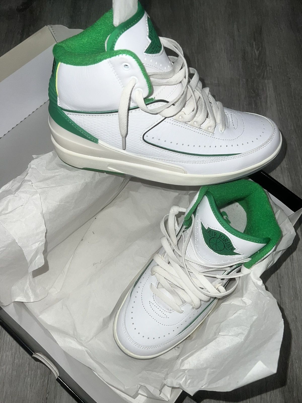 Jordan Brand × Nike Lucky green Jordan 2 Size US 7 / EU 40 - 1 Thumbnail