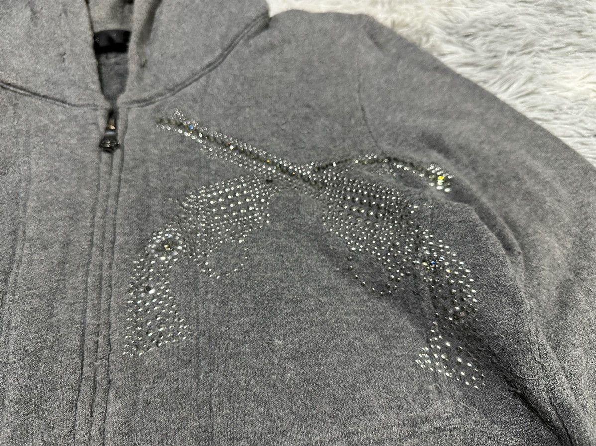 Roar 🔥Sick Y2K Roar Guns Swarovski Hoodie Size US S / EU 44-46 / 1 - 4 Thumbnail
