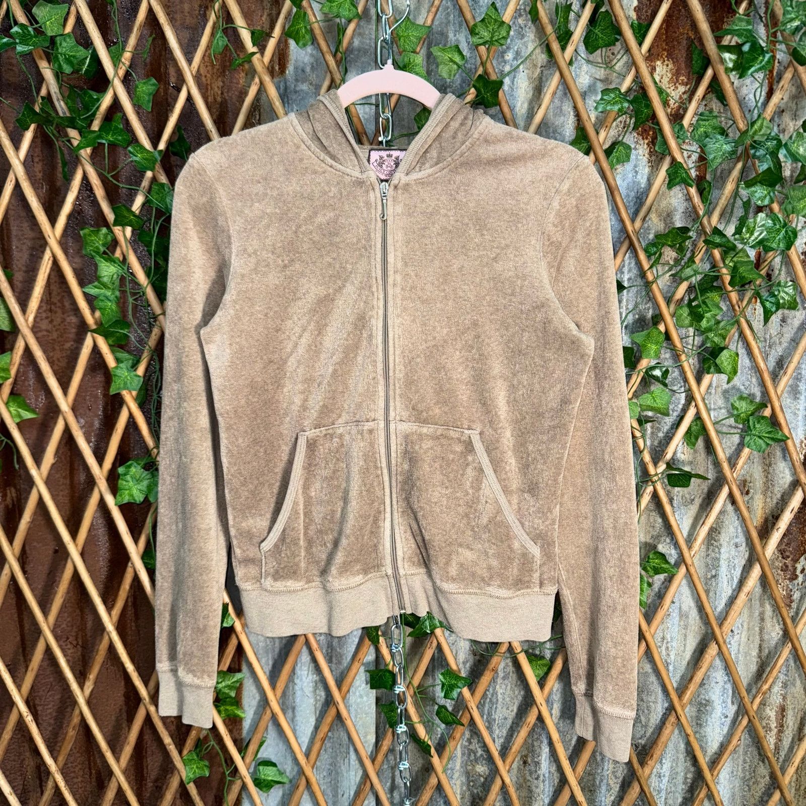 Juicy Couture Vintage Y2K juicy couture velour preppy femme 2000s hoodie Size L / US 10 / IT 46 - 1 Thumbnail