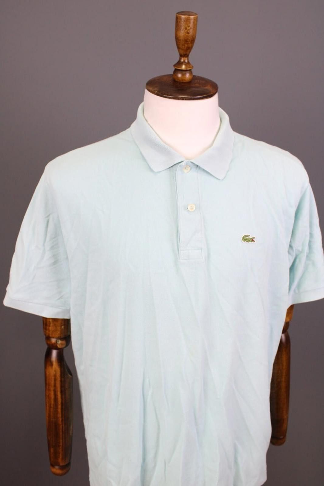 Lacoste Lacoste Blue Summer Men Short Sleeve Polo Shirt Size 7 / XXL Size US M / EU 48-50 / 2 - 8 Thumbnail