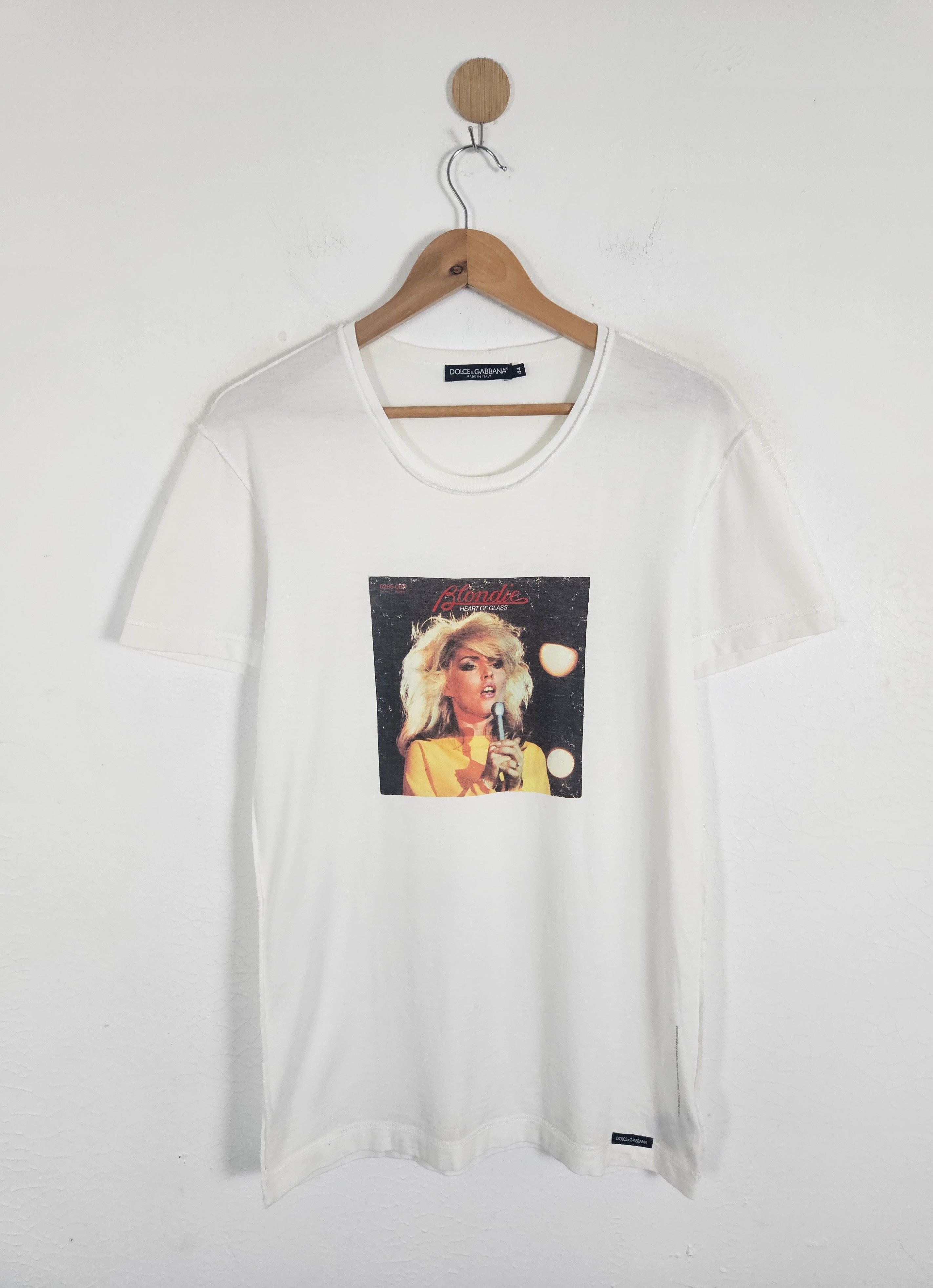 Dolce & Gabbana Dolce & Gabbana Blondie Debbie Harry Shirt Size US S / EU 44-46 / 1 - 1 Thumbnail