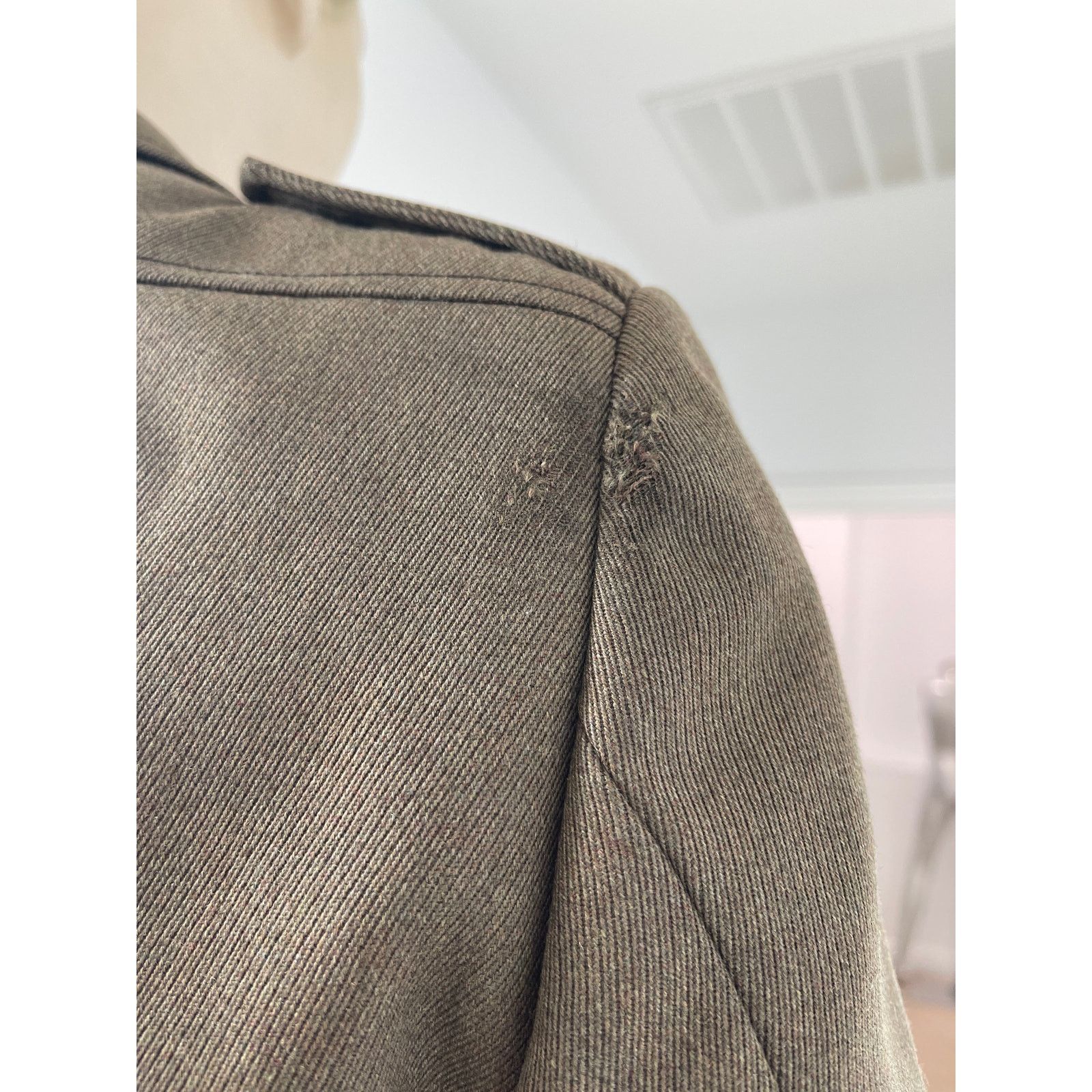 Moschino Vintage Moschino Military Style Wool Jacket Coat Green IT 50 Size US M / EU 48-50 / 2 - 7 Thumbnail