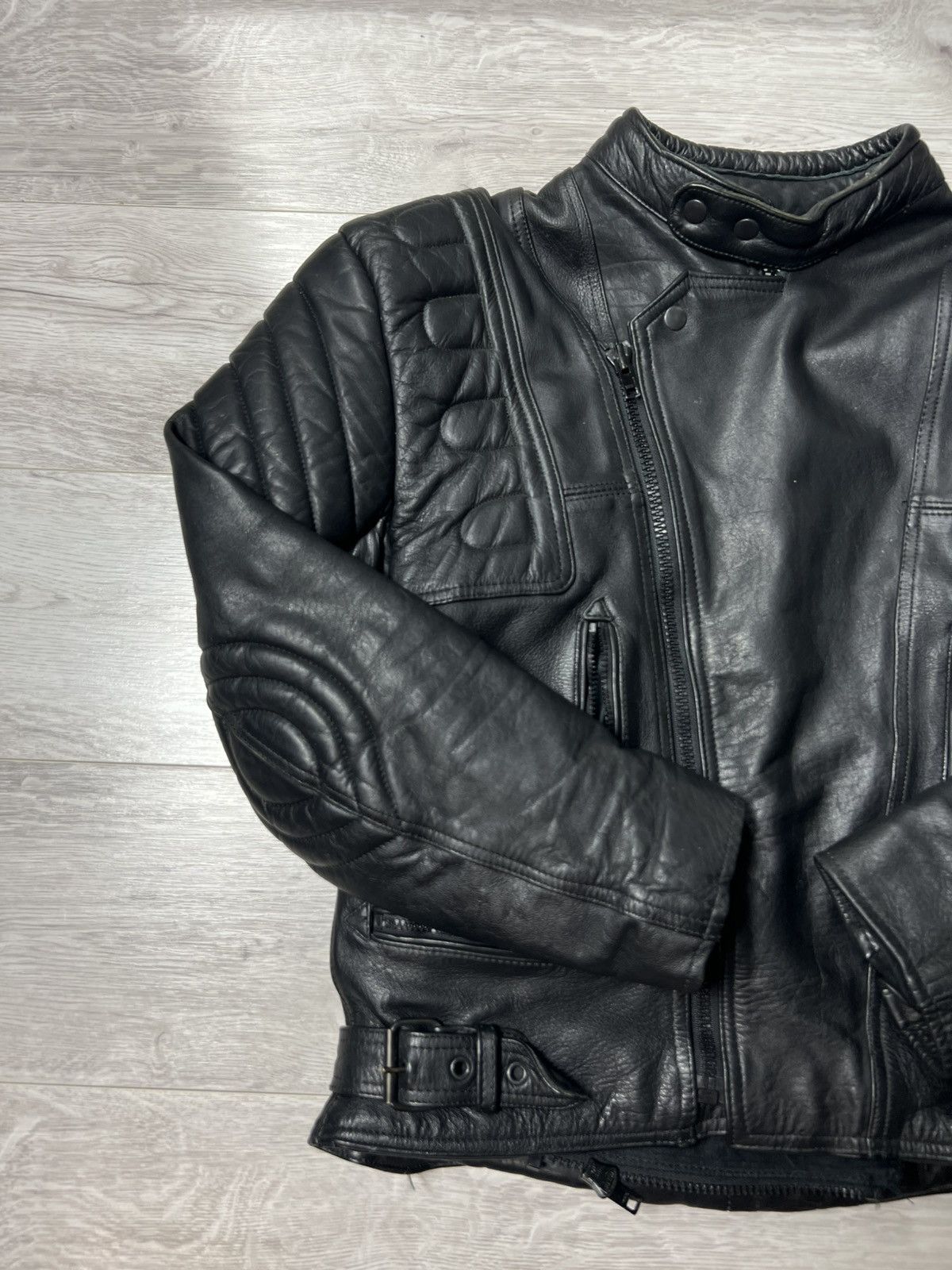 Other AKITO Heavyweight Biker Motorcycle Leather Jacket Racing Size US M / EU 48-50 / 2 - 3 Thumbnail