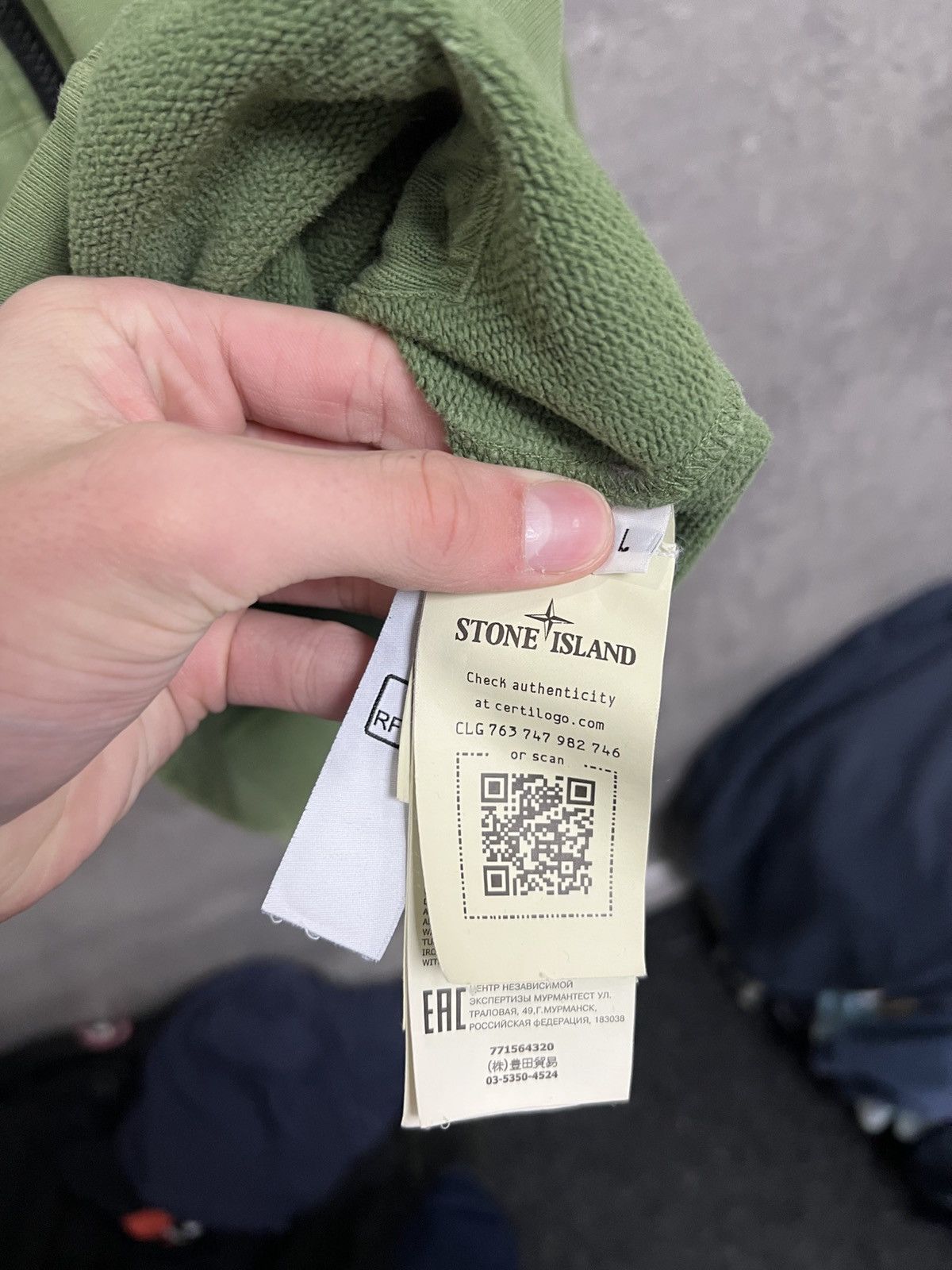 Stone Island Stone Island Zip Up Size US L / EU 52-54 / 3 - 5 Thumbnail