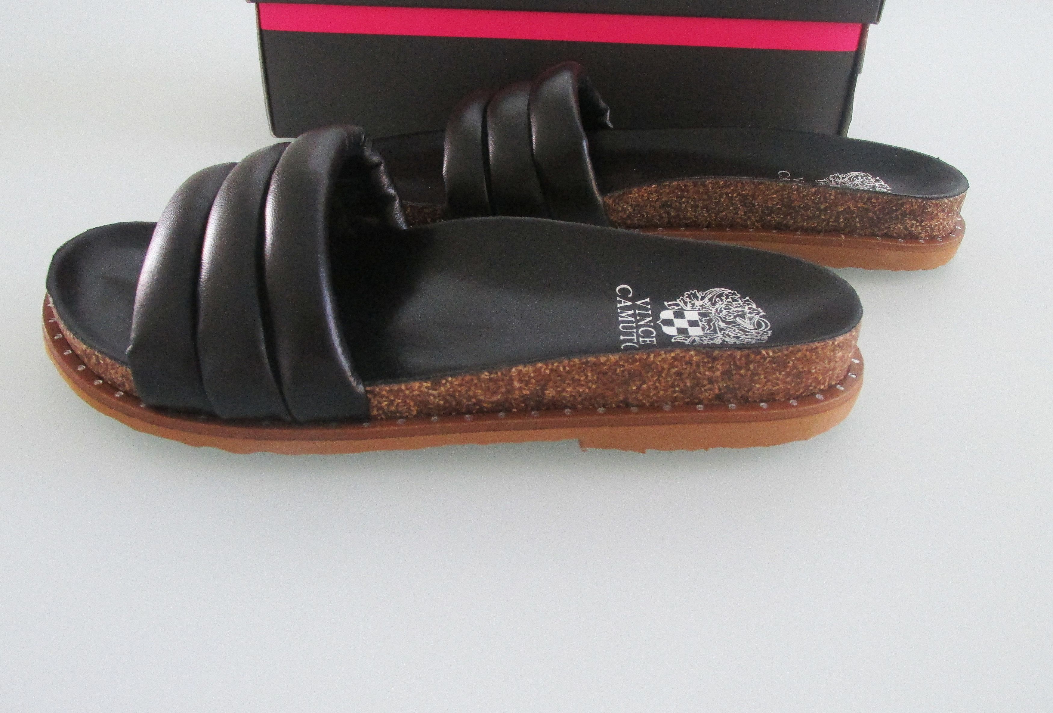 Vince Camuto Vince Camuto (New) Open Toe Slides Size 8 M Size US 8 / IT 38 - 4 Thumbnail