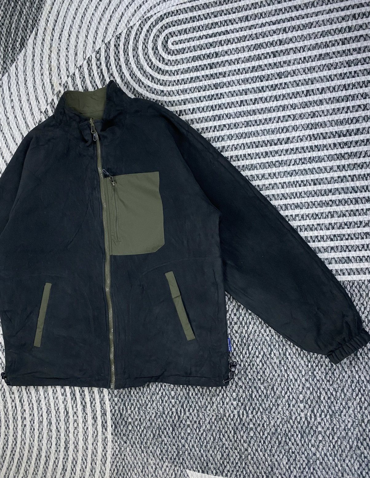 Japanese Brand Vtg Arnold Palmer Embroidery Logo Reversible ZIp-Up Jacket Size US L / EU 52-54 / 3 - 8 Thumbnail