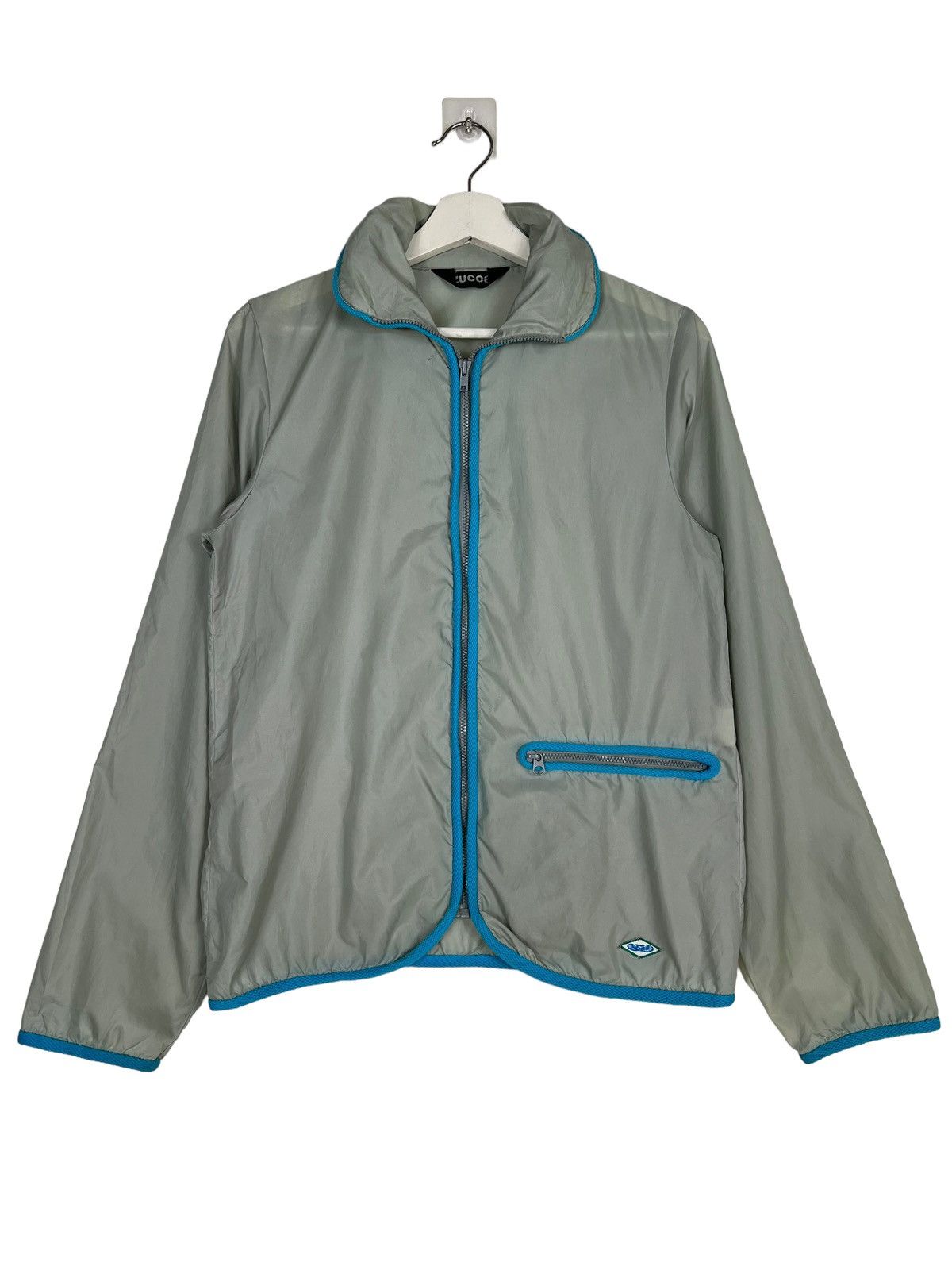 CABANE de ZUCCa × Issey Miyake × Zucca 🔥 ZUCCA WINDBREAKER ZIPPER JACKET MADE IN JAPAN Size US S / EU 44-46 / 1 - 1 Thumbnail