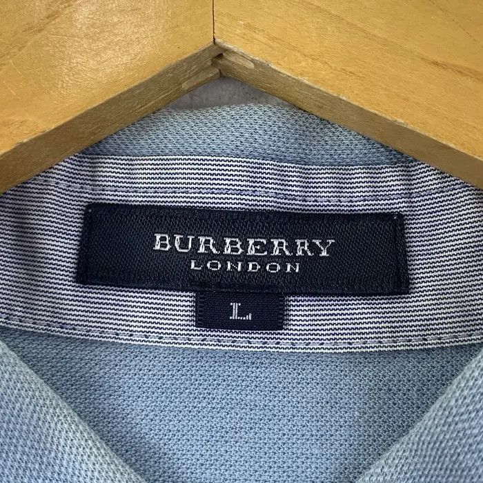 Burberry Vintage BURBERRY LONDON PRORSUM Blue Polo Tee Shirt Size US M / EU 48-50 / 2 - 5 Thumbnail