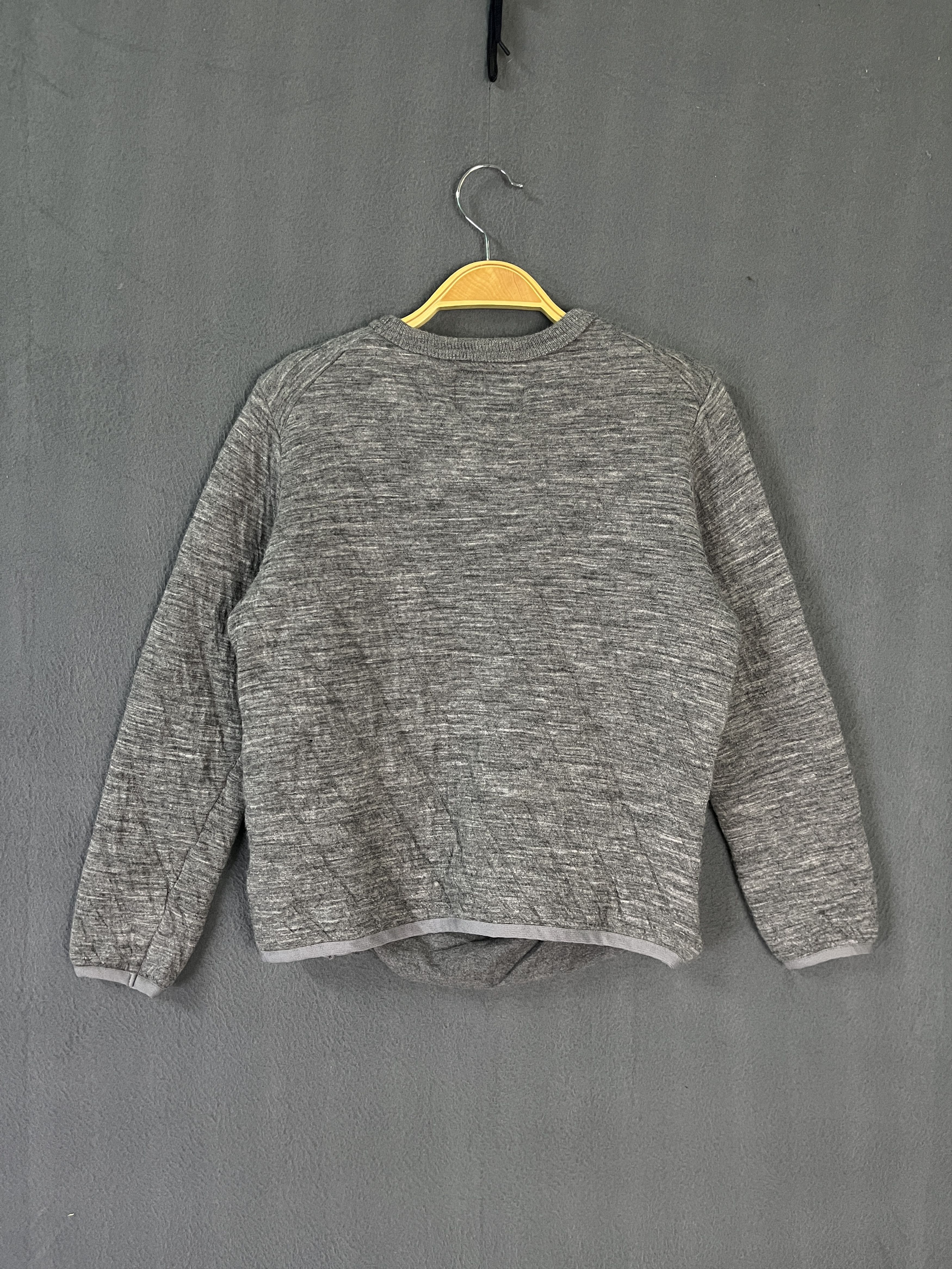 The North Face TNF Purple Label Pullover Made in Japan Sweater Grey Women S Size S / US 4 / IT 40 - 2 Thumbnail