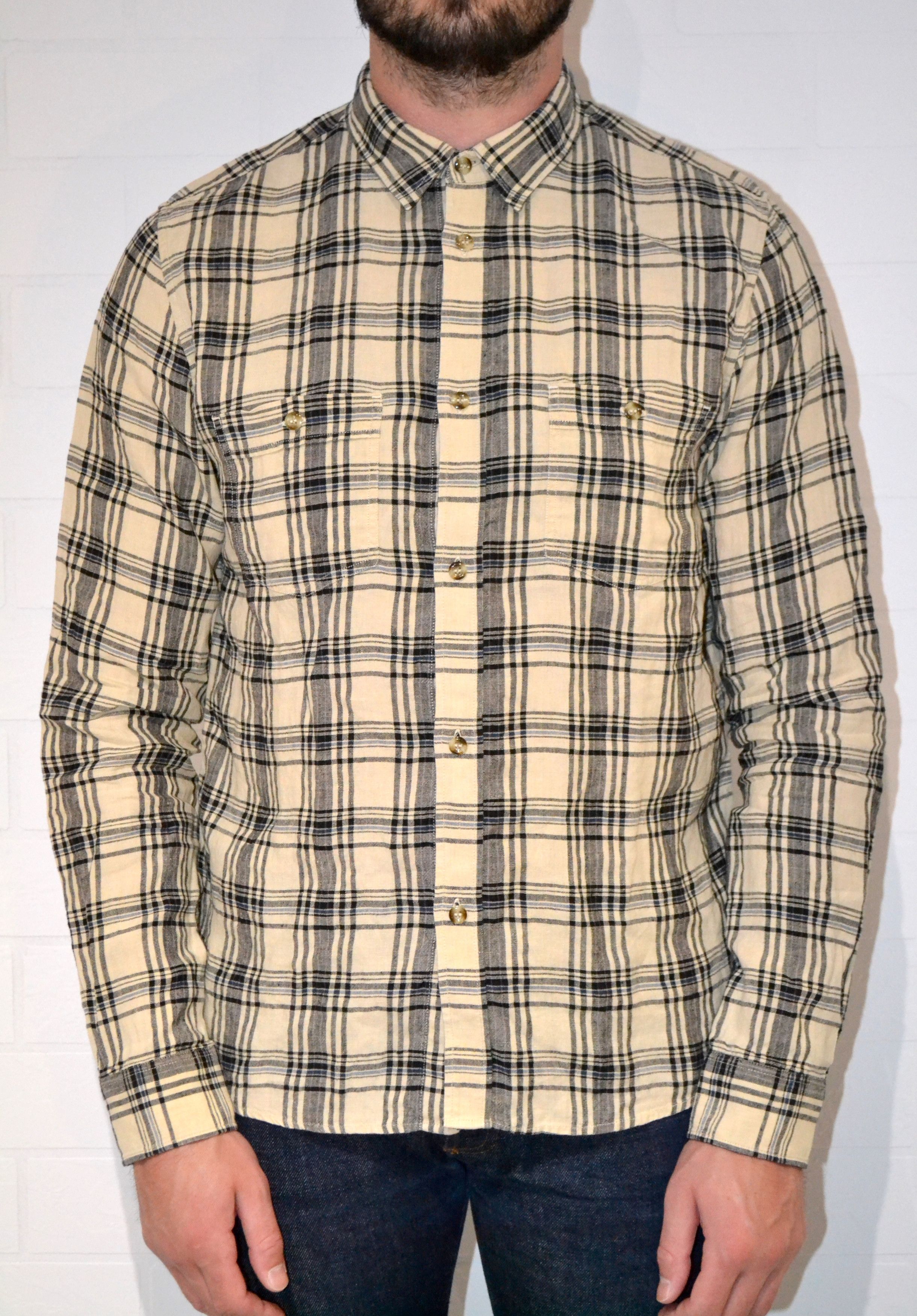A.P.C. A.P.C. Plaid Shirt Size US L / EU 52-54 / 3 - 1 Thumbnail