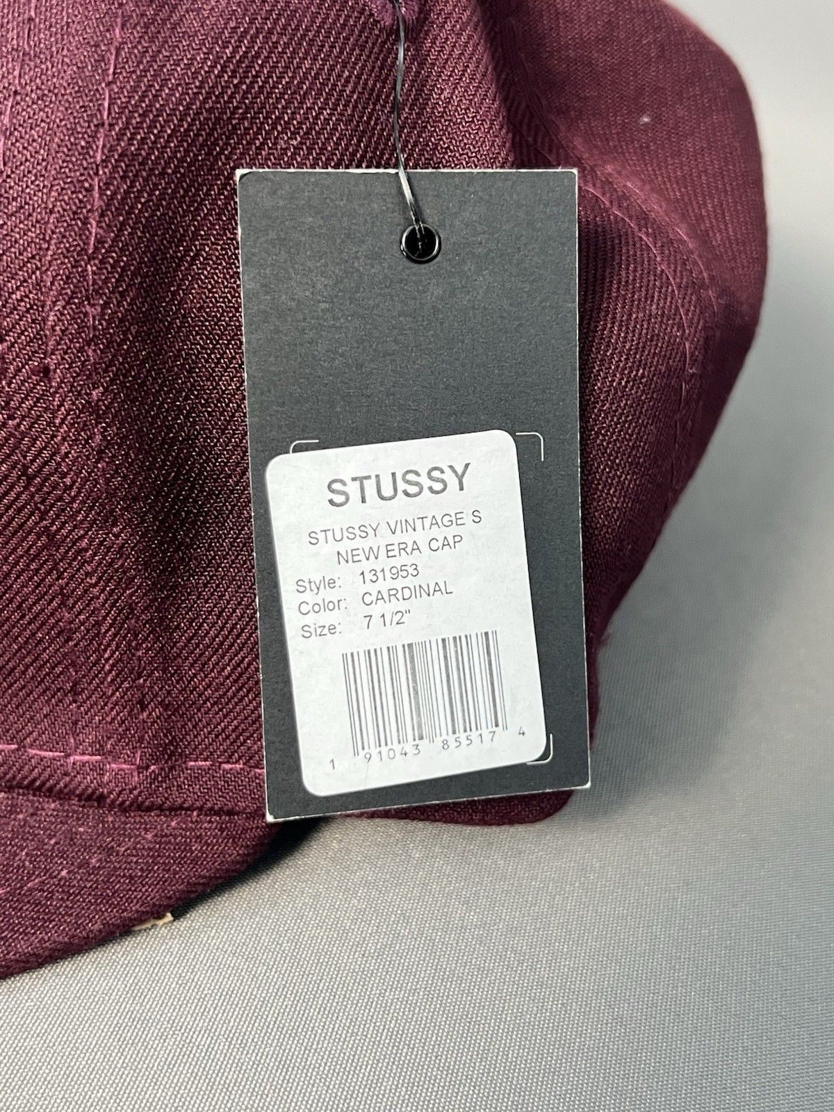 New Era × Stussy Stussy x New Era 59FIFTY Japan Undftd Aime Hat Sz 7 1/2 Size ONE SIZE - 6 Thumbnail