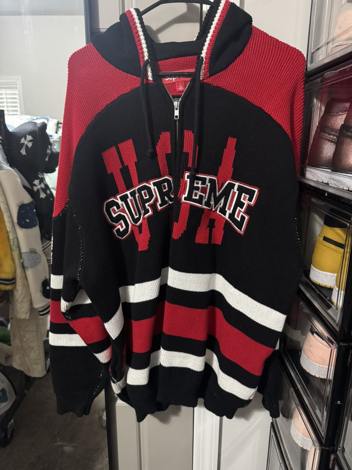 Supreme Supreme Zip Up Hoodie Size US L / EU 52-54 / 3 - 1 Thumbnail