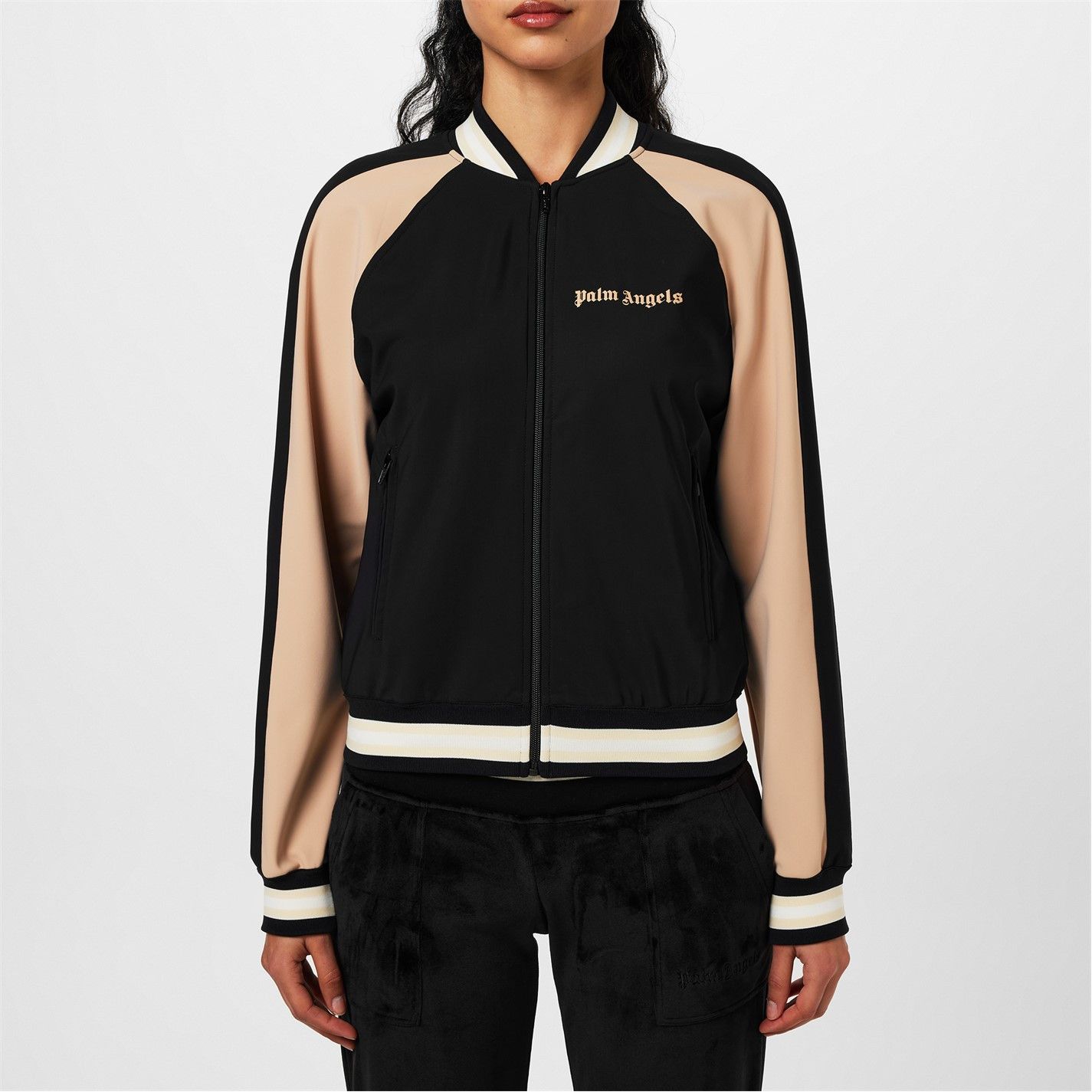 Palm Angels o1g2r1mq0325 Bomber Trck Jacket in Multicolor Size L / US 10 / IT 46 - 3 Thumbnail