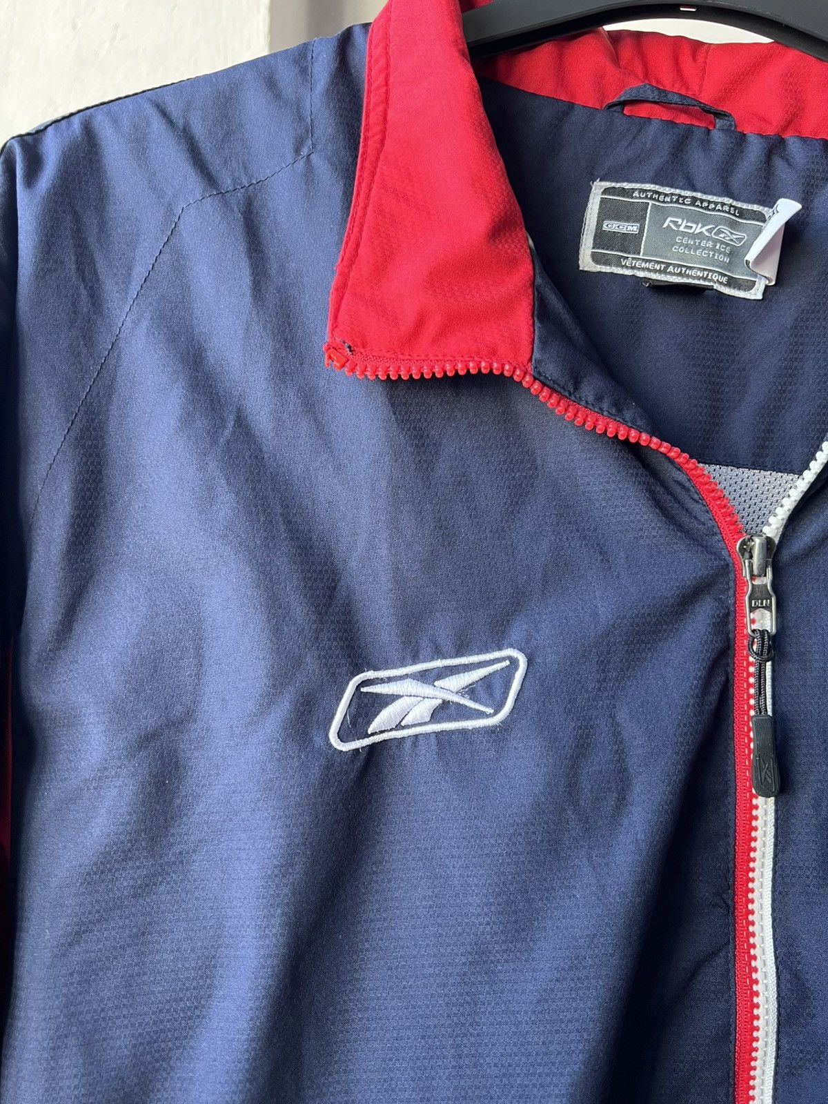 NHL VINTAGE MONTREAL CANADIENS VINTAGE REEBOK ZIP HOCKEY JACKET Size US L / EU 52-54 / 3 - 4 Thumbnail