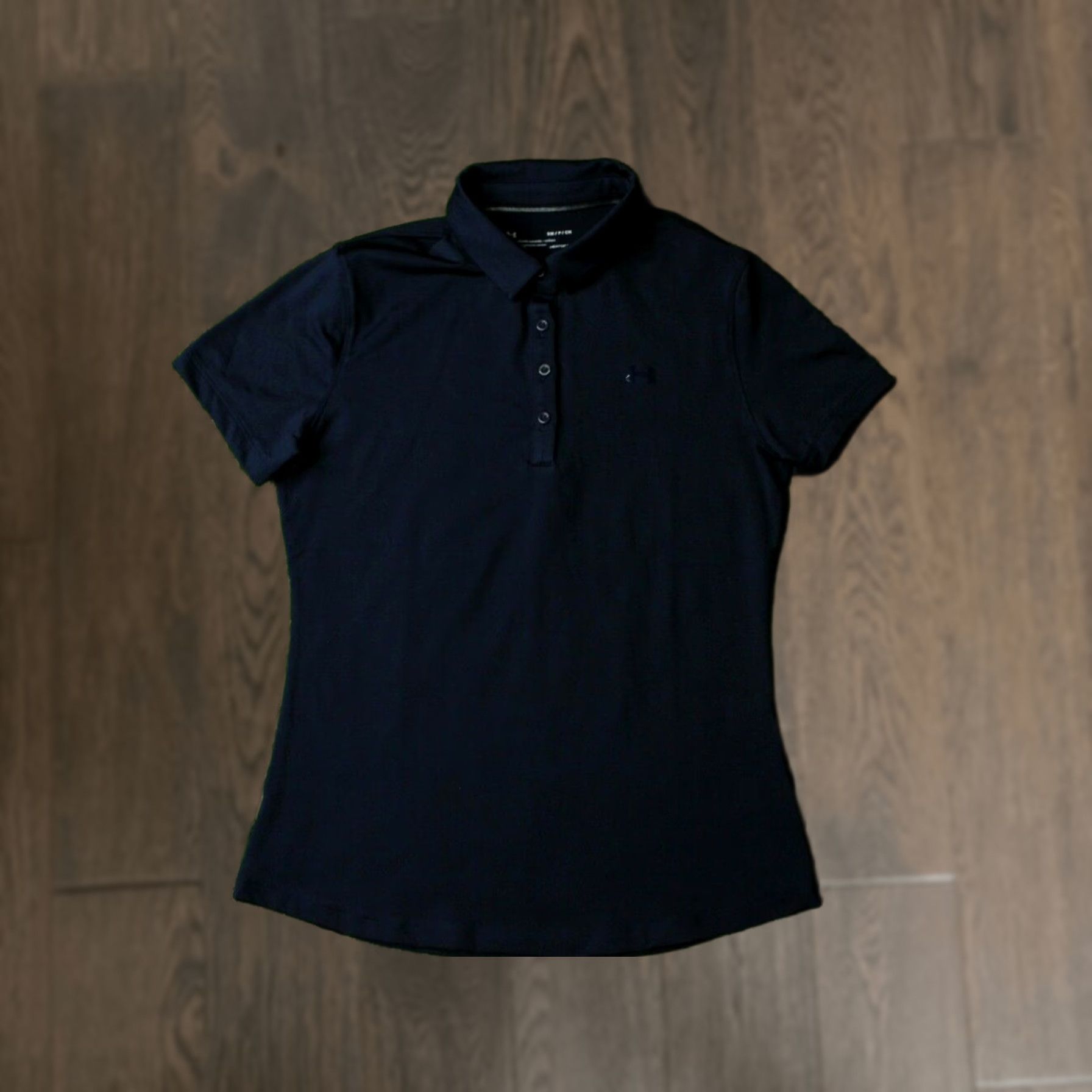 Under Armour Under Armour HeatGear Women's Short Sleeve T-Shirt Navy Blue S Training Jersey Original Size S Size S / US 4 / IT 40 - 1 Thumbnail